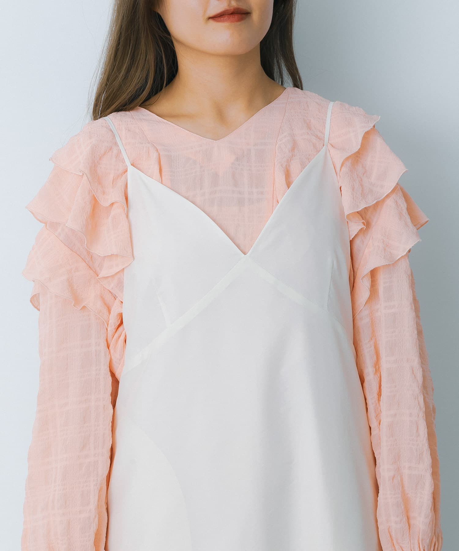 身長：153cm サイズ：one