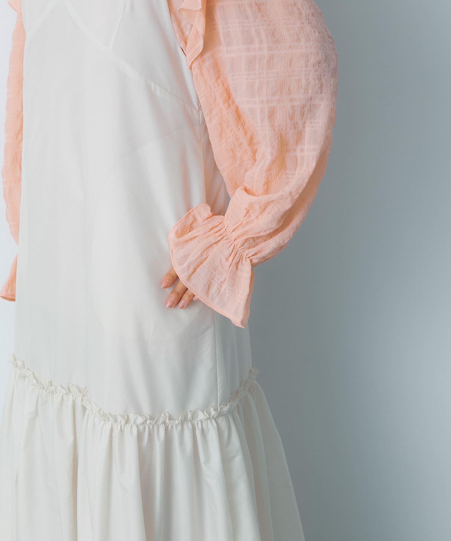 身長：153cm サイズ：one