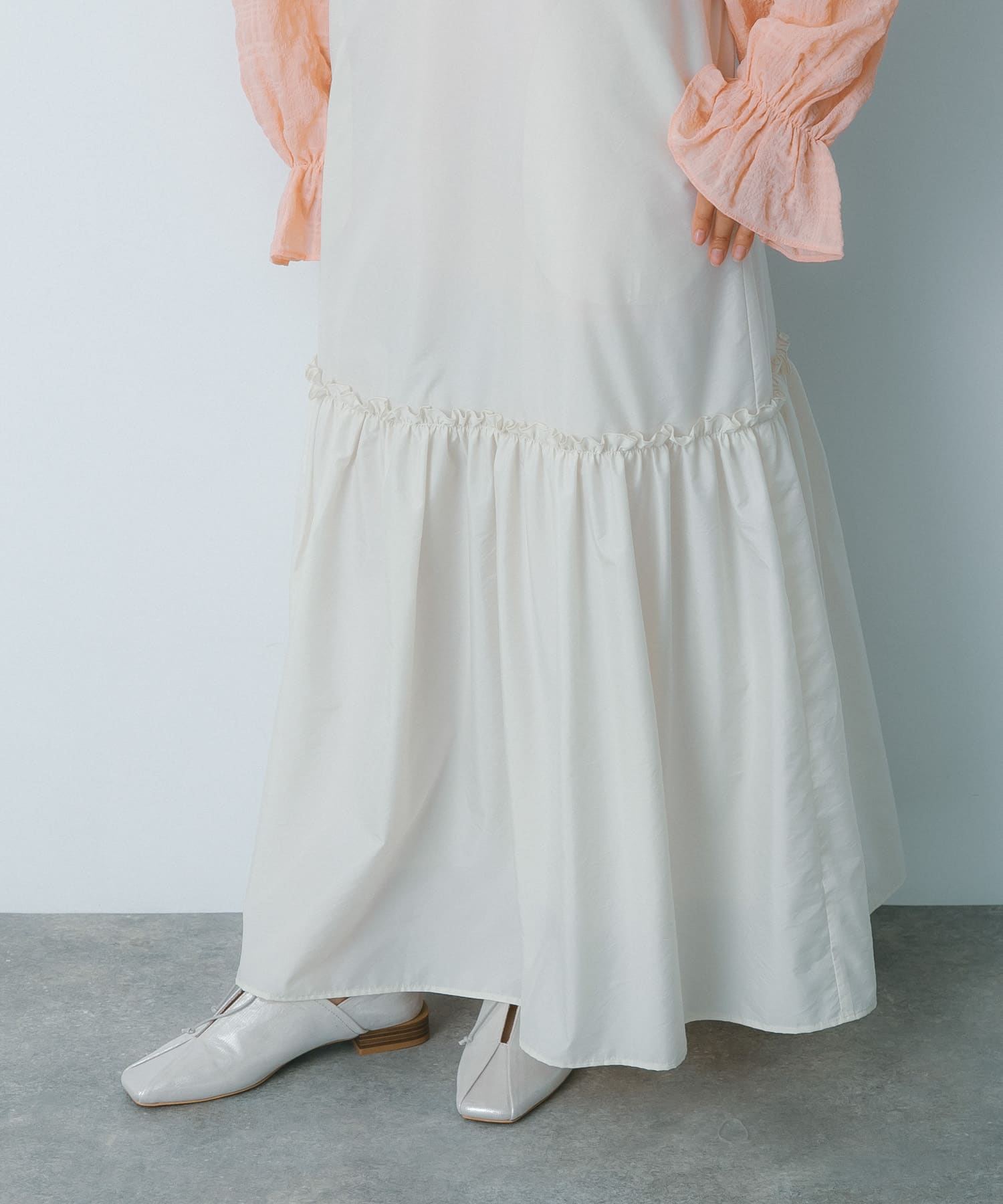 身長：153cm サイズ：one