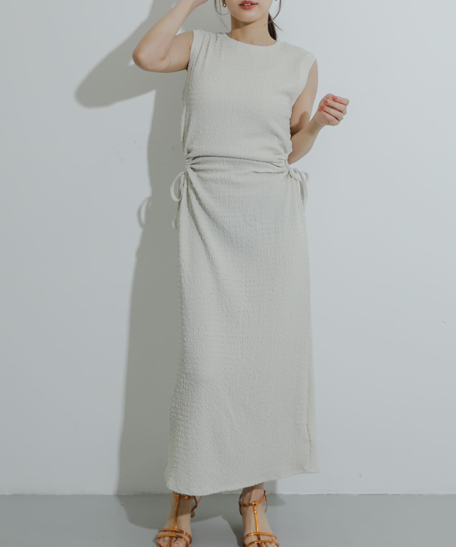 身長：155cm サイズ：one