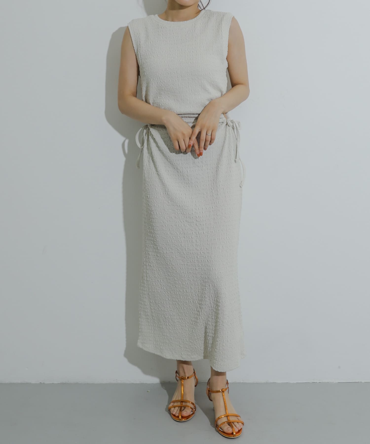 身長：155cm サイズ：one