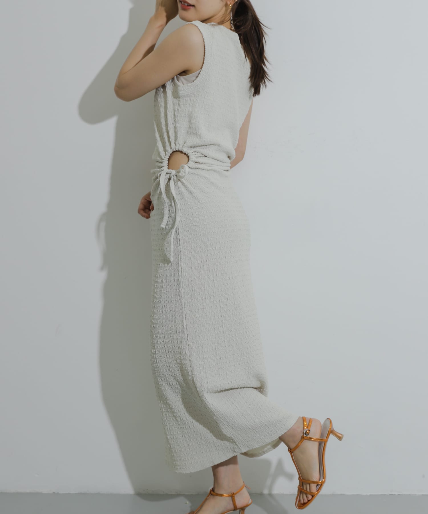 身長：155cm サイズ：one