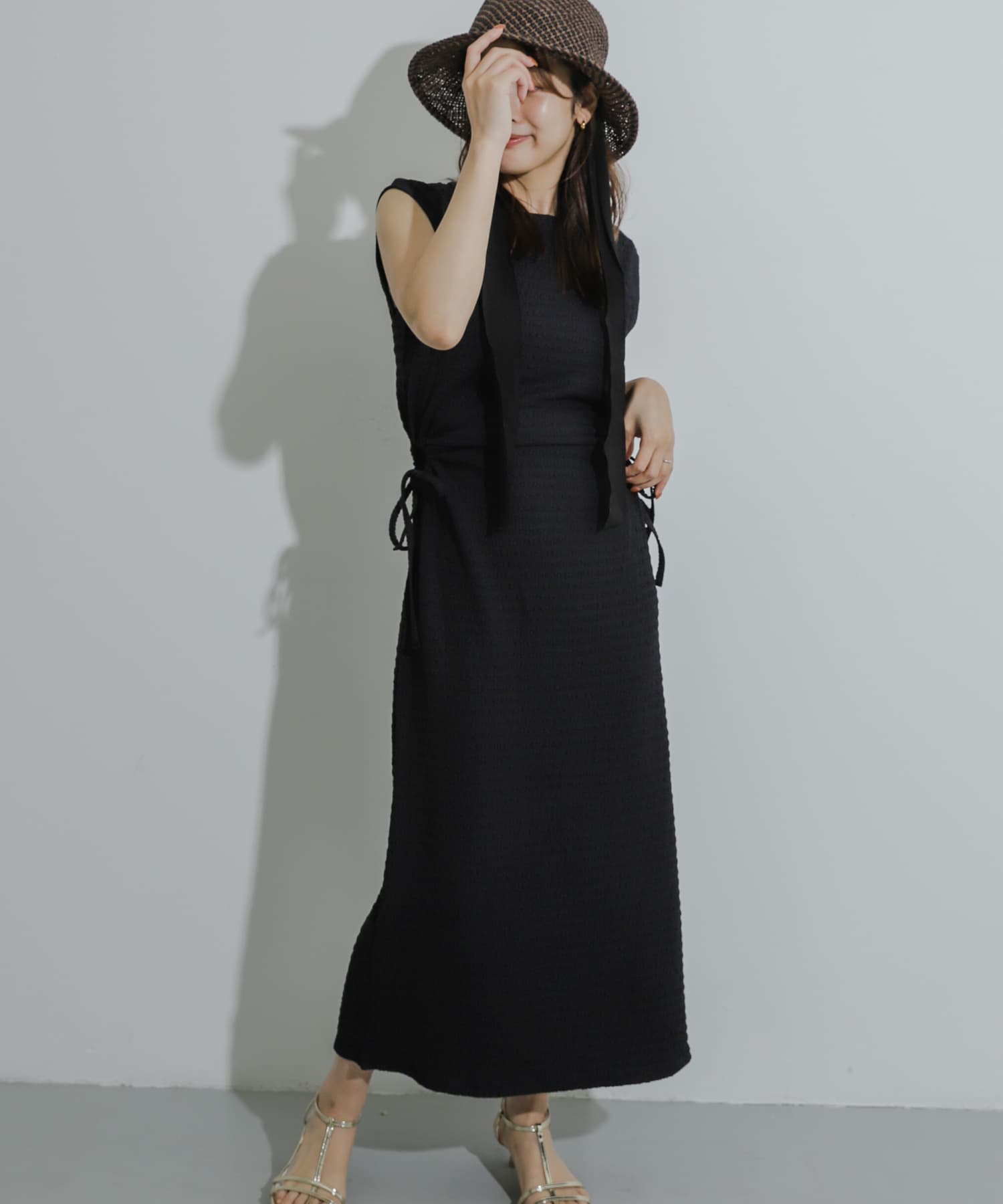 身長：155cm サイズ：one