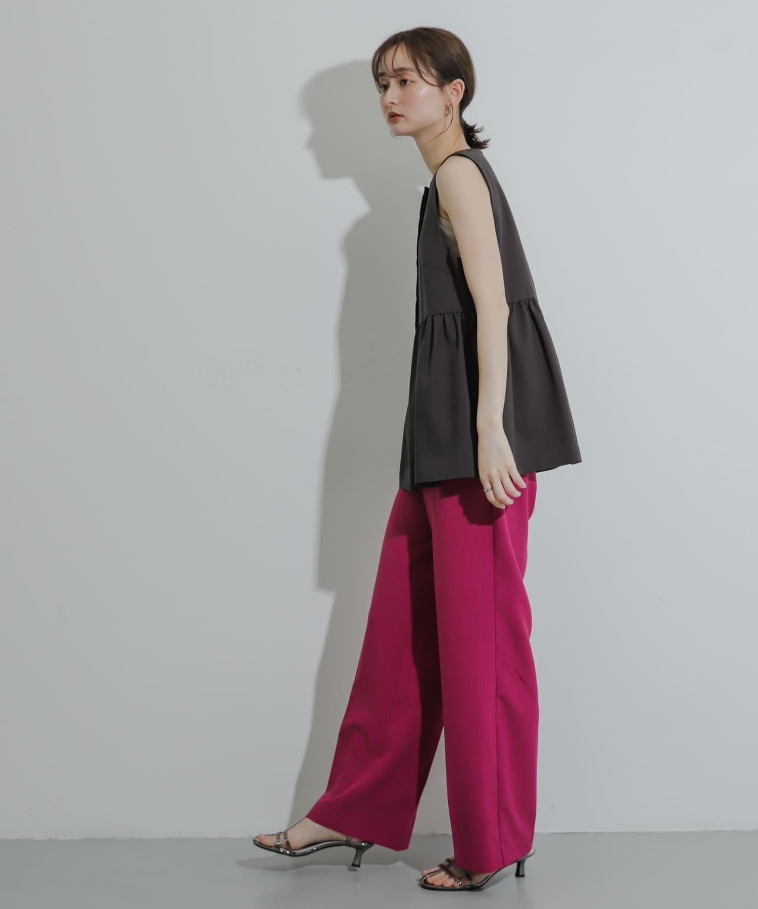 身長：169cm サイズ：one