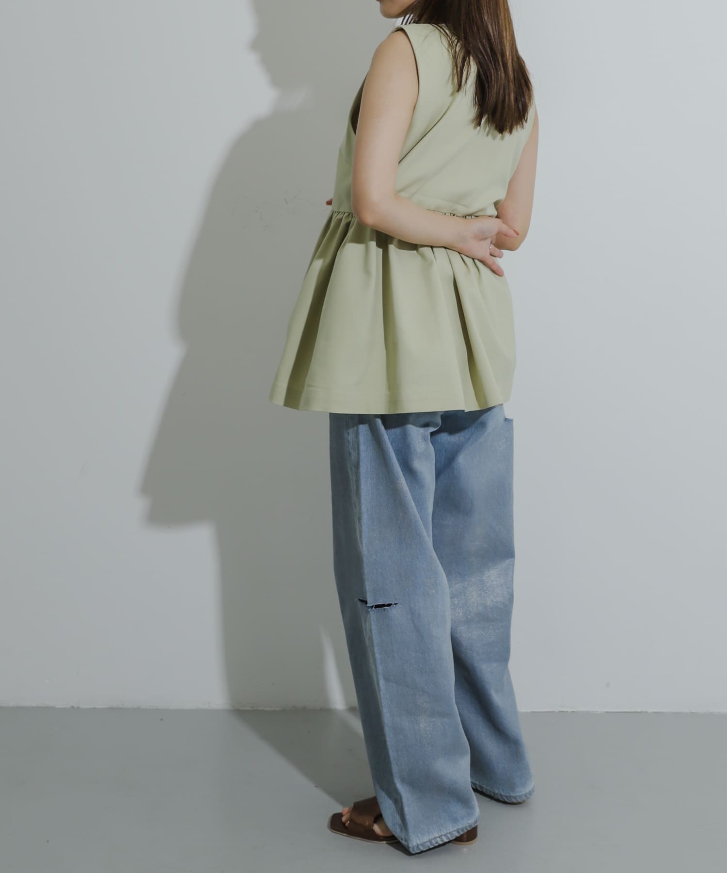 身長：155cm サイズ：one