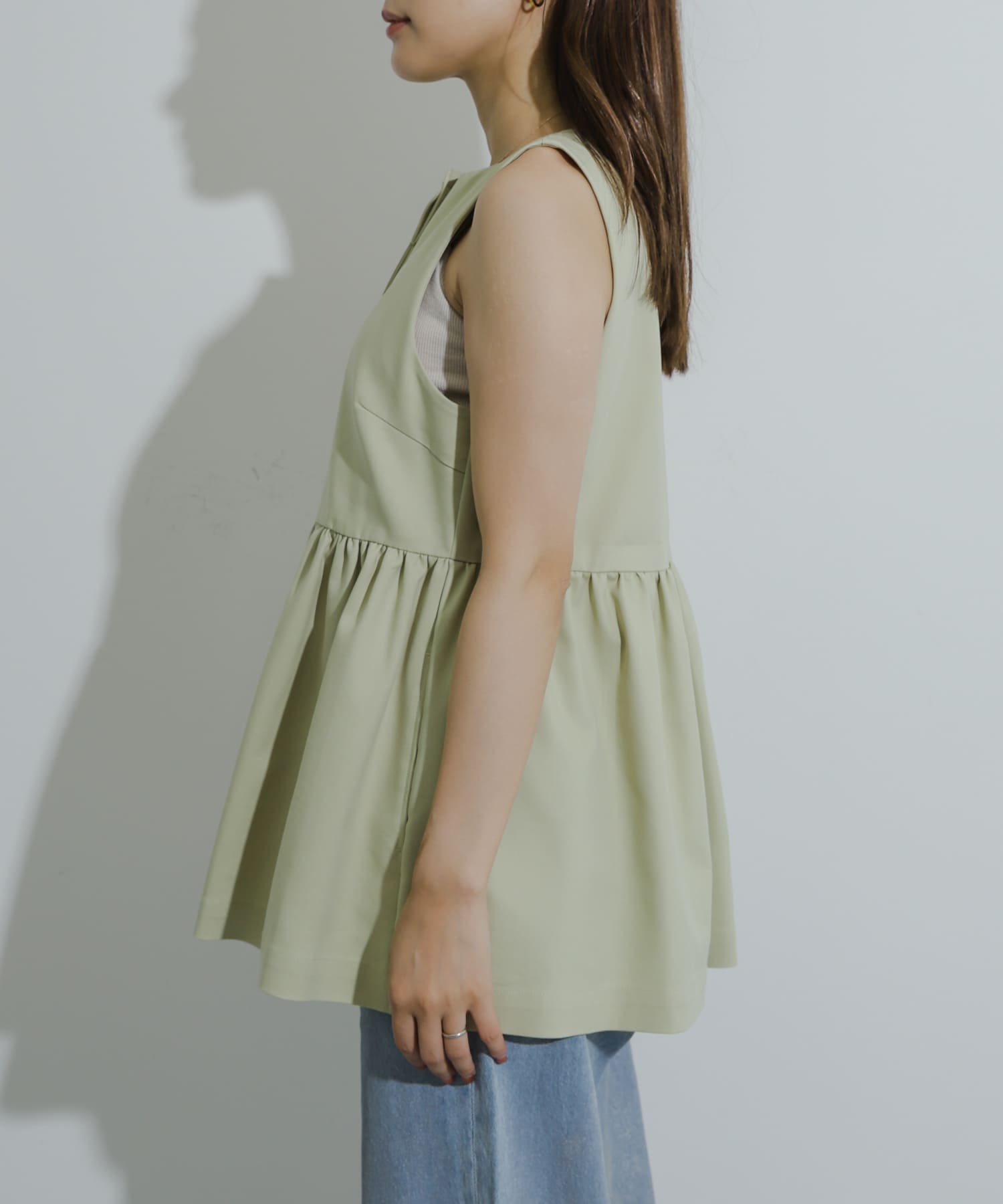 身長：155cm サイズ：one