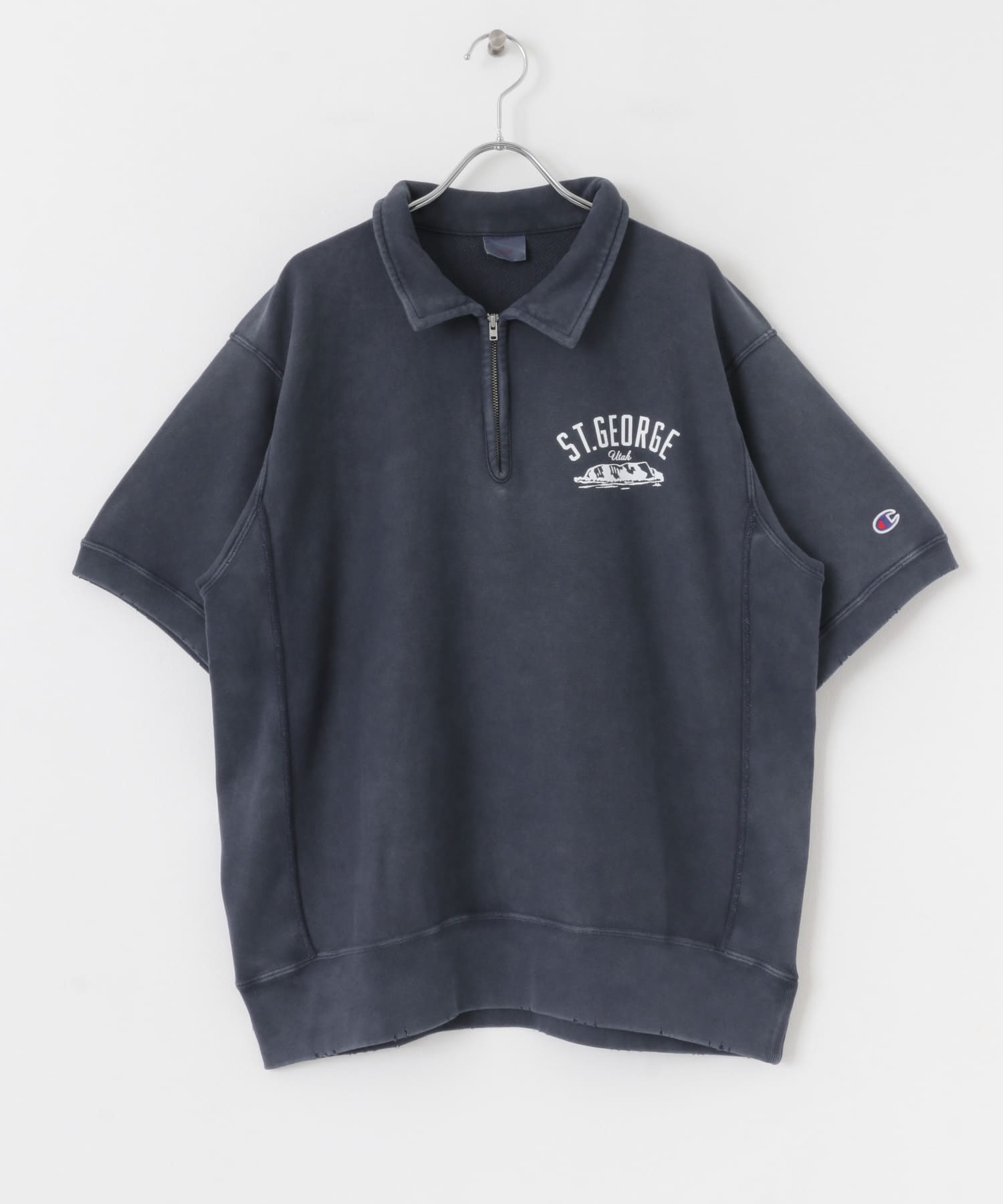 Champion　REVERSEWEAVE T-SHIRTS B NAVY M