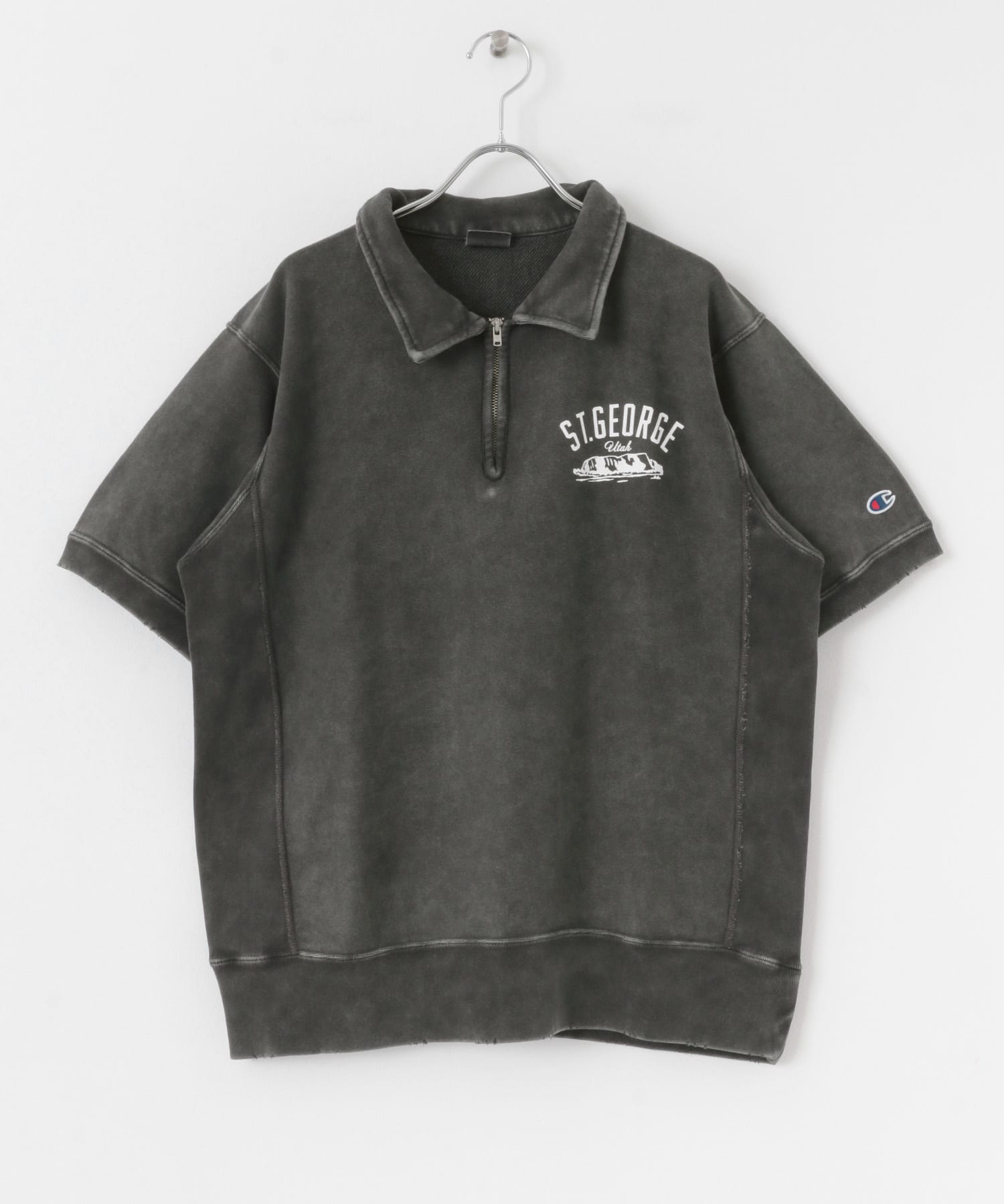 Champion　REVERSEWEAVE T-SHIRTS B BLACK M