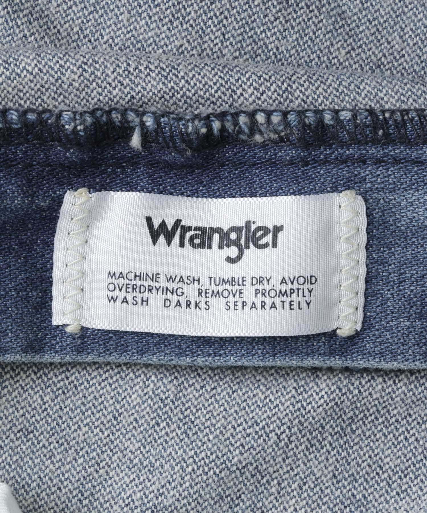 『WEB限定』Wrangler　DENIM FLOWER PANTS L.INDIGO 30