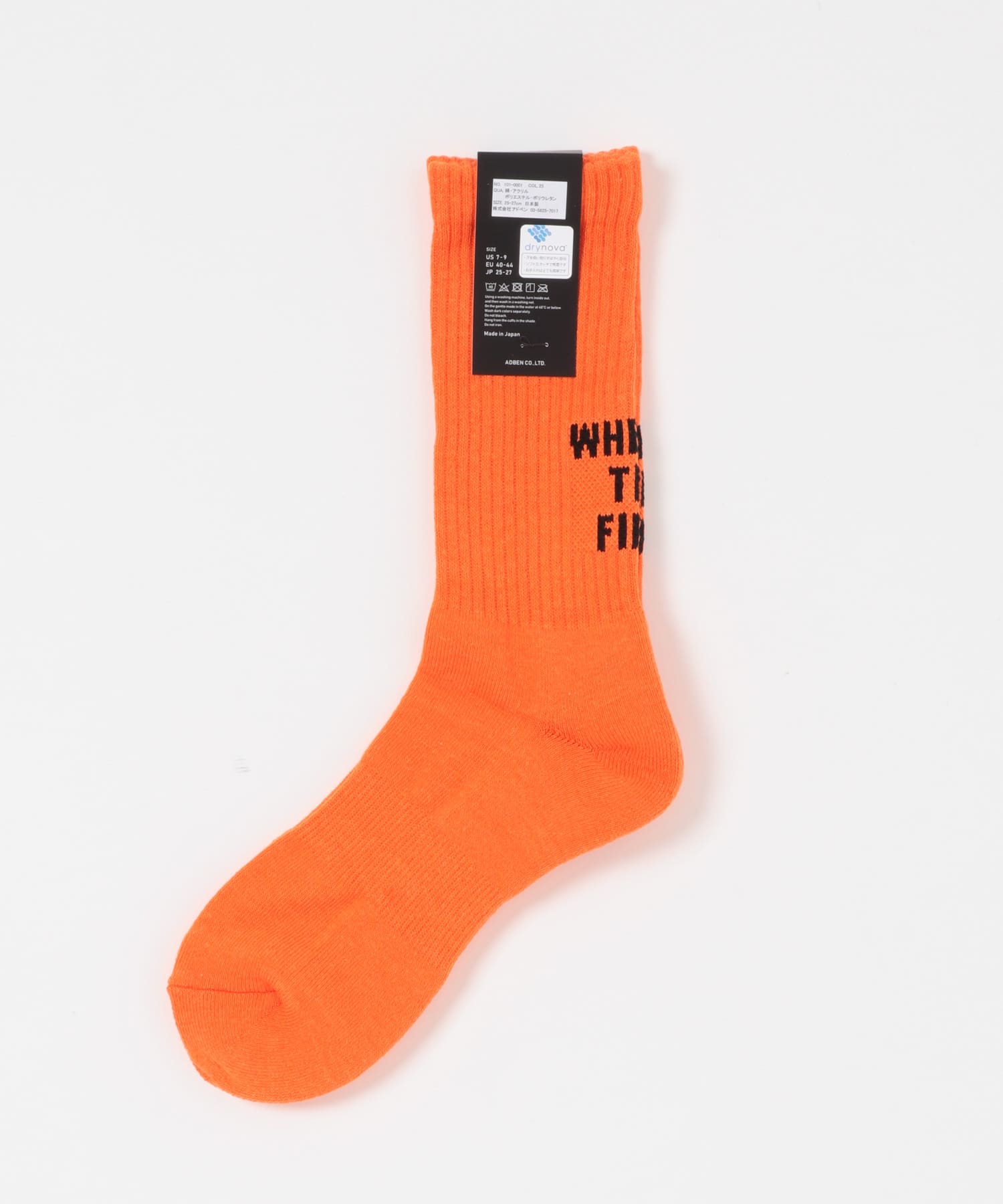 AMERIB　AMERIB LOGOSOX ORANGE one
