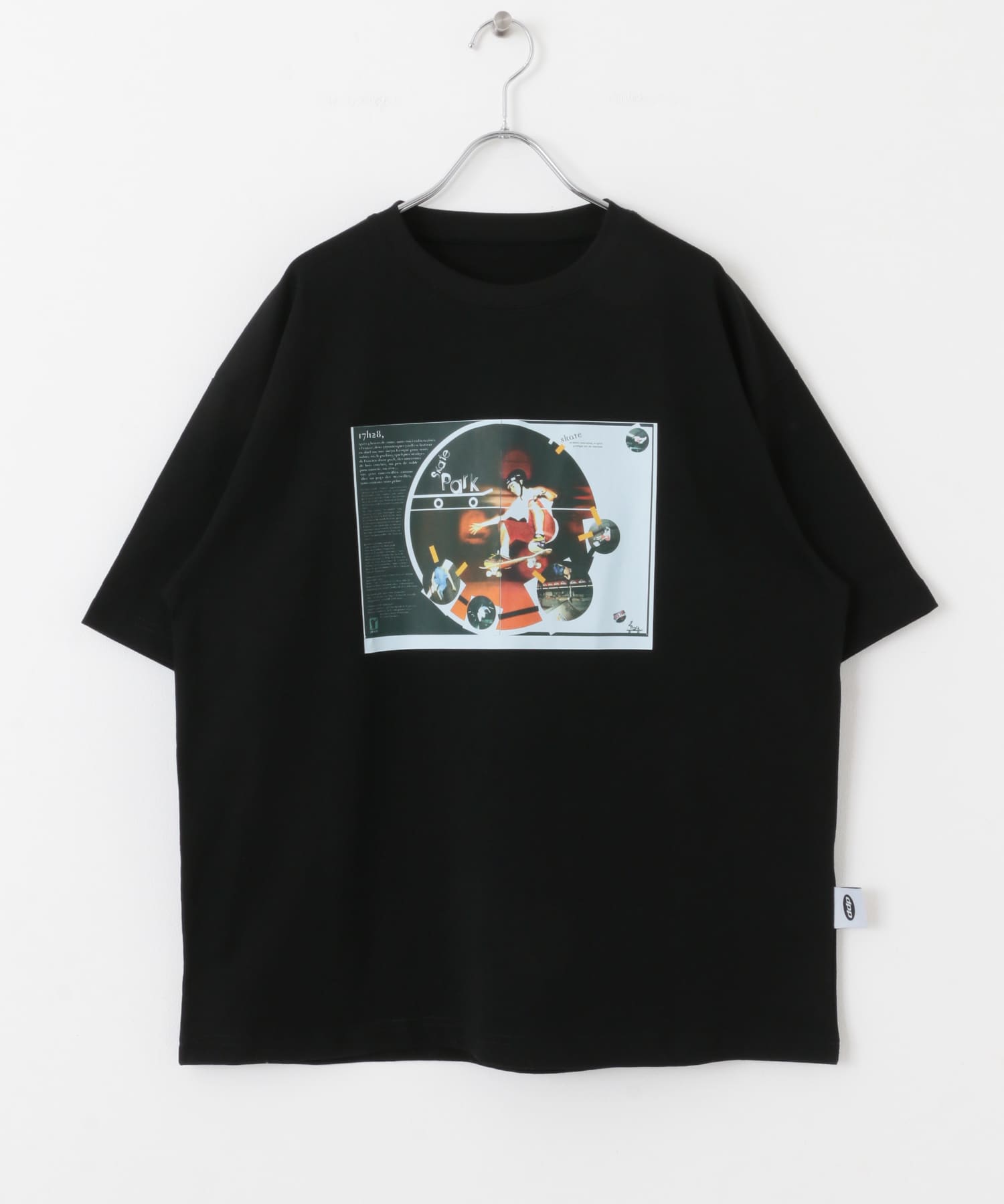 ddp　SKATE PHOTO T-SHIRTS BLACK M