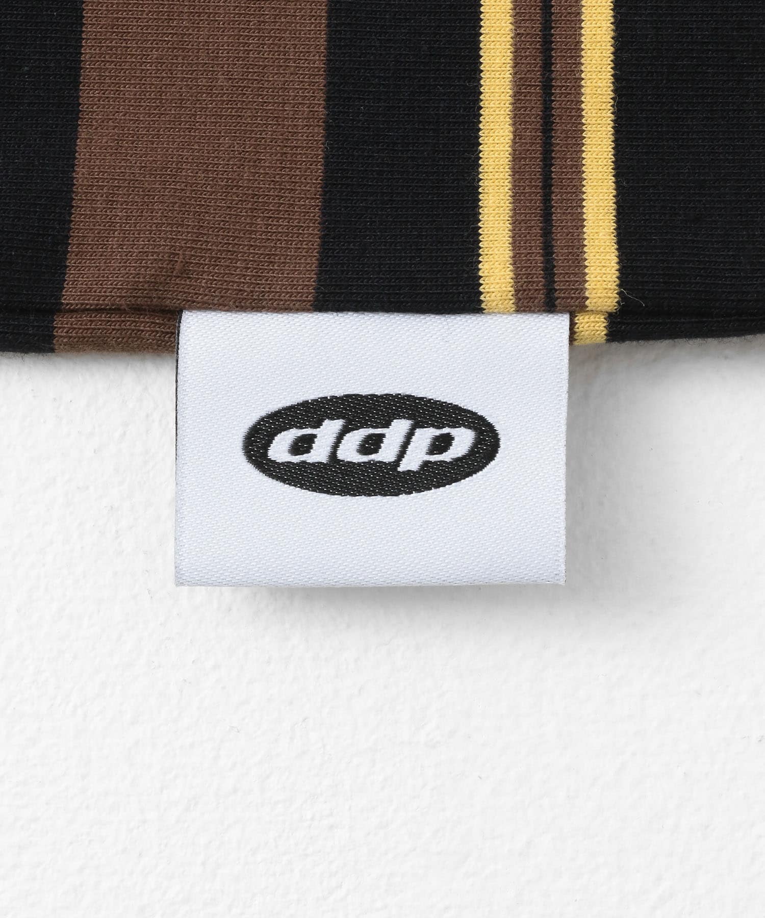 ddp　BORDER RINGER T-SHIRTS BROWN M
