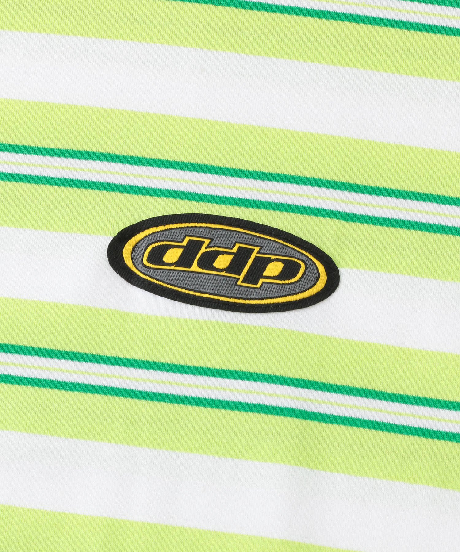 ddp　BORDER RINGER T-SHIRTS GREEN M