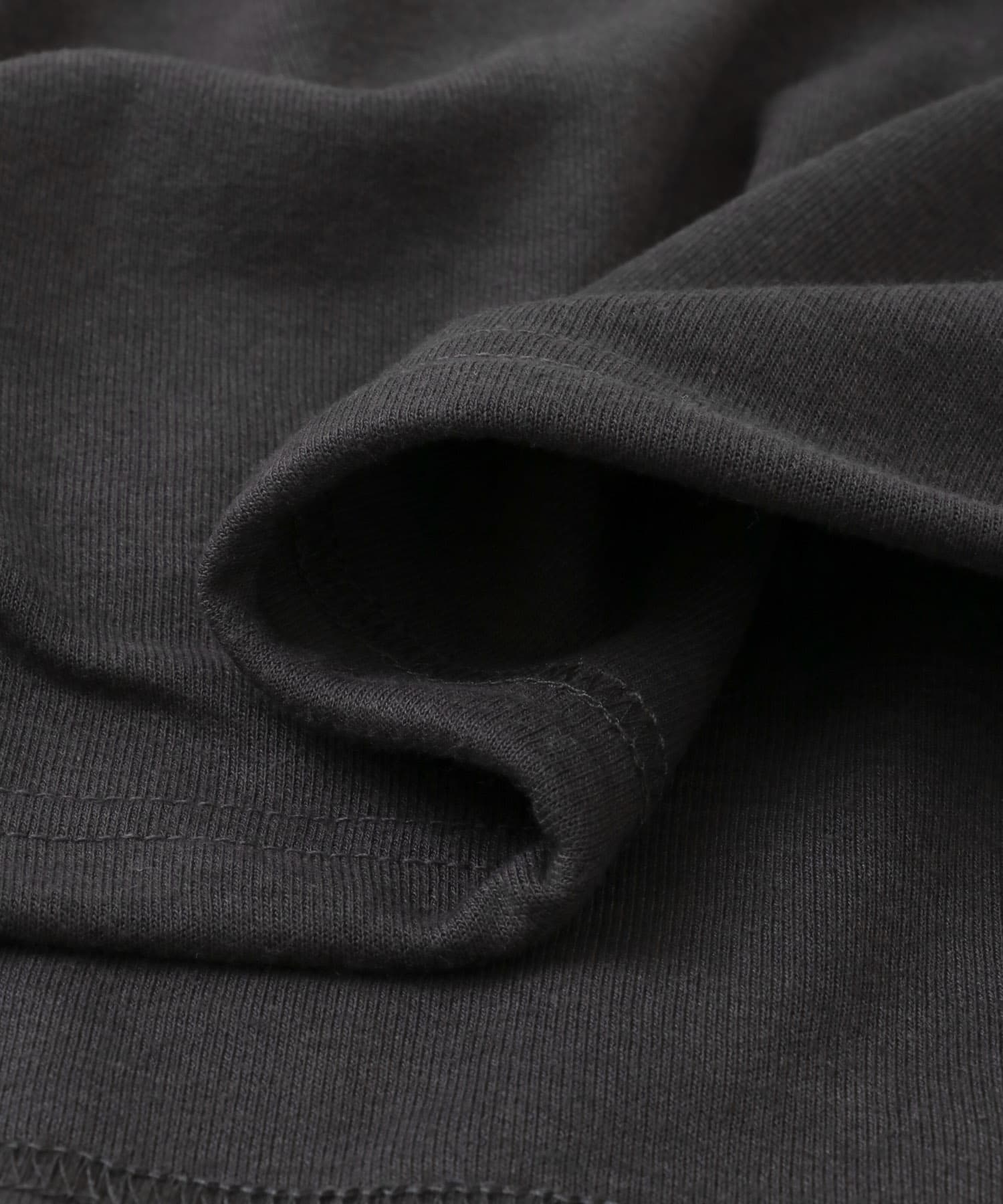 『WEB限定』Mark Gonzales　スタンドハーフZIPドローコードTシャツ CHARCOAL M