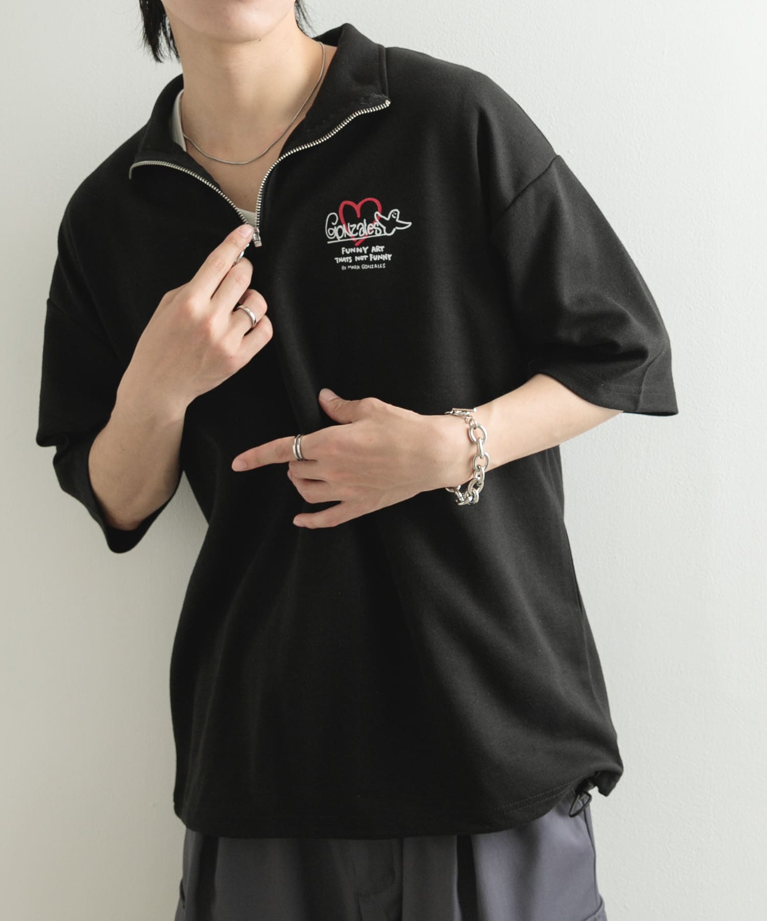 身長：176cm サイズ：L