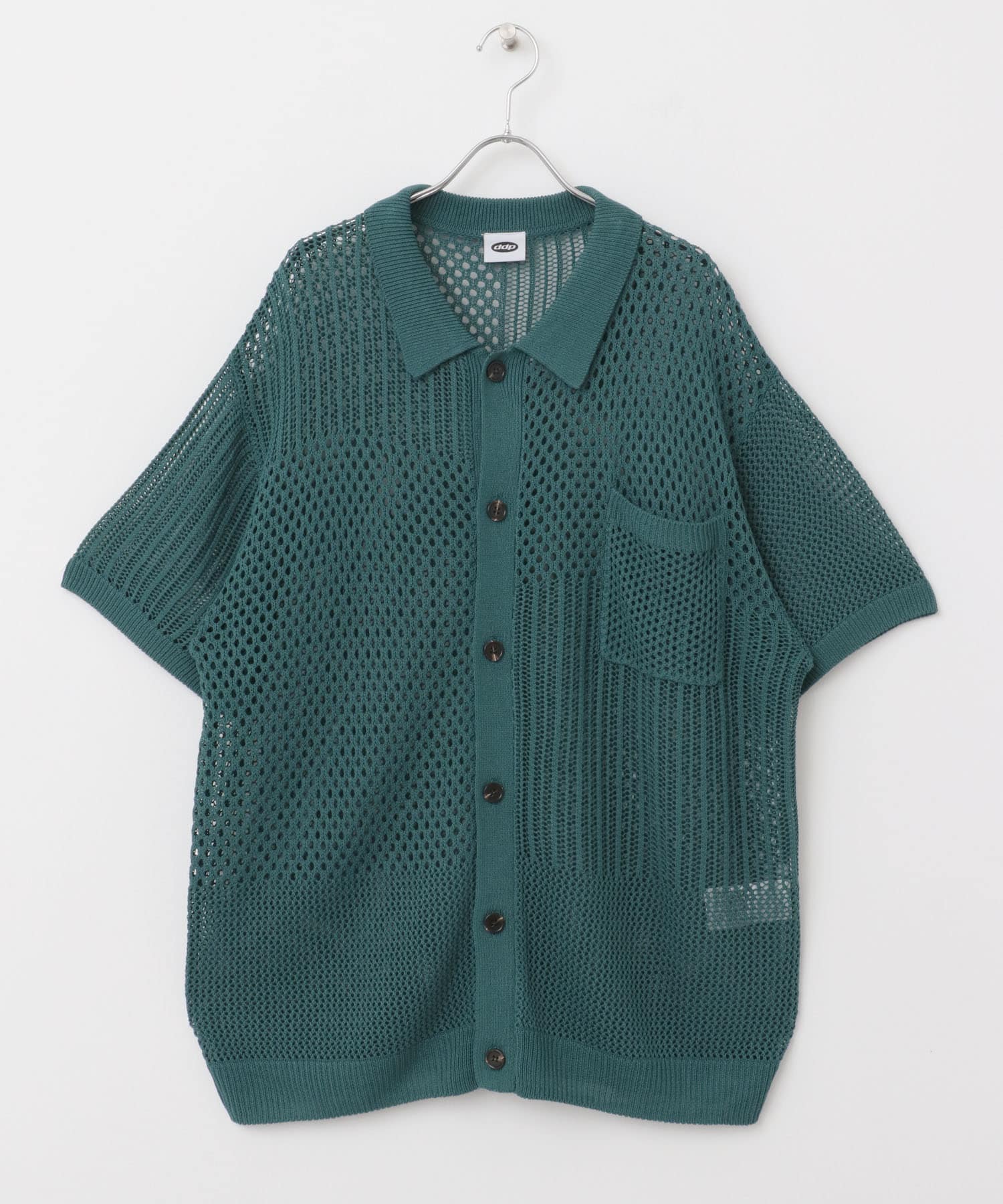 ddp　MESH KNIT SHIRTS
