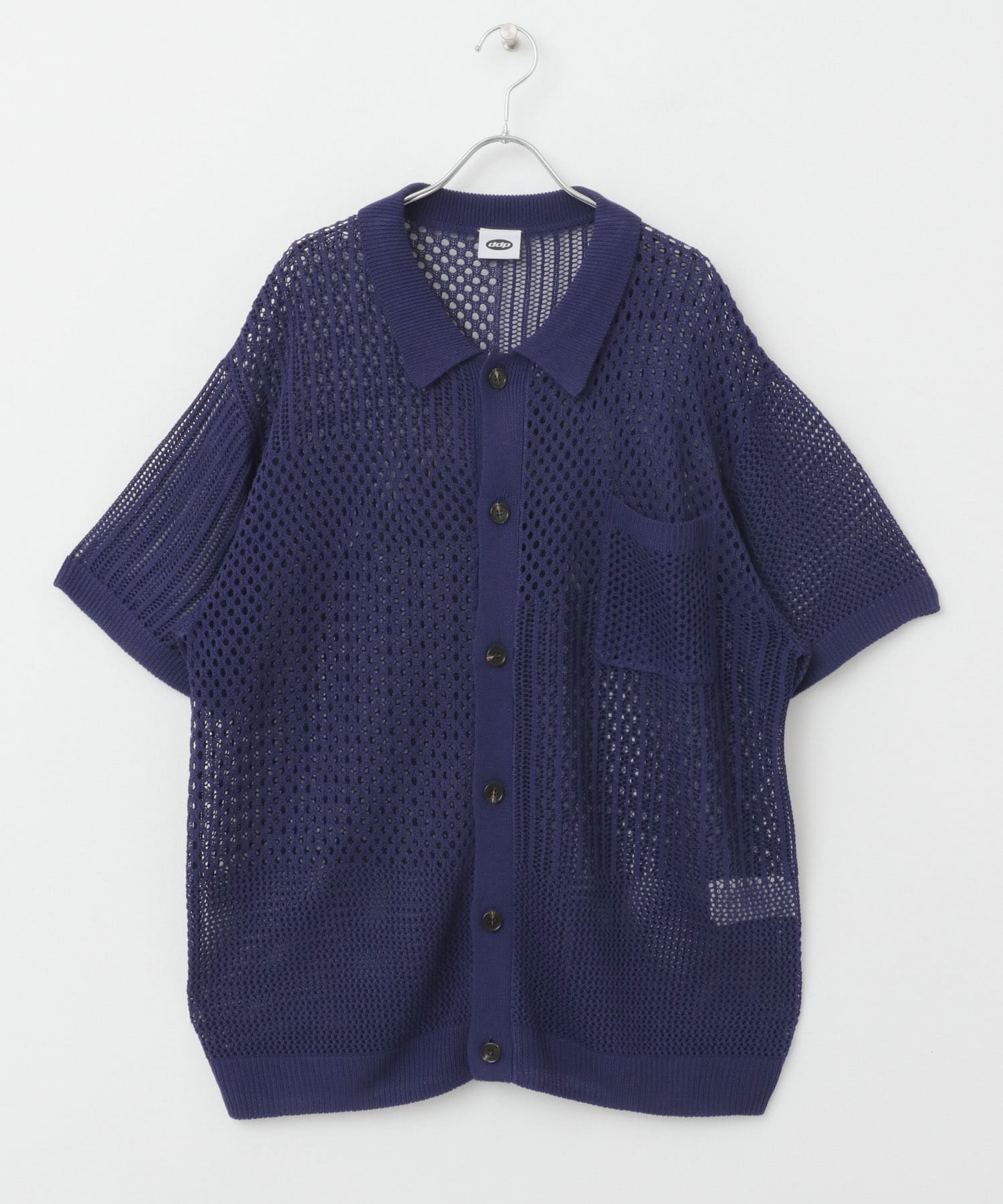 ddp　MESH KNIT SHIRTS