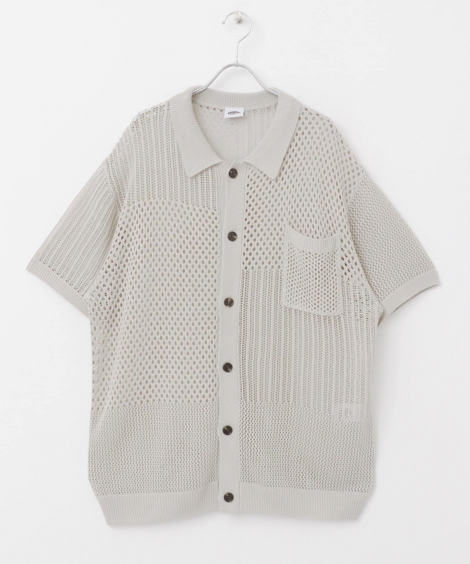 ddp　MESH KNIT SHIRTS
