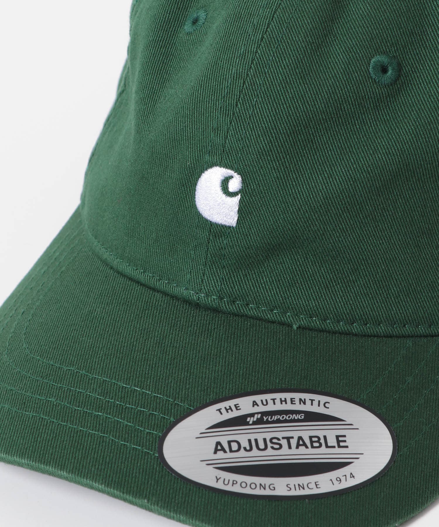 carhartt　MADISON LOGO CAP Conifer one