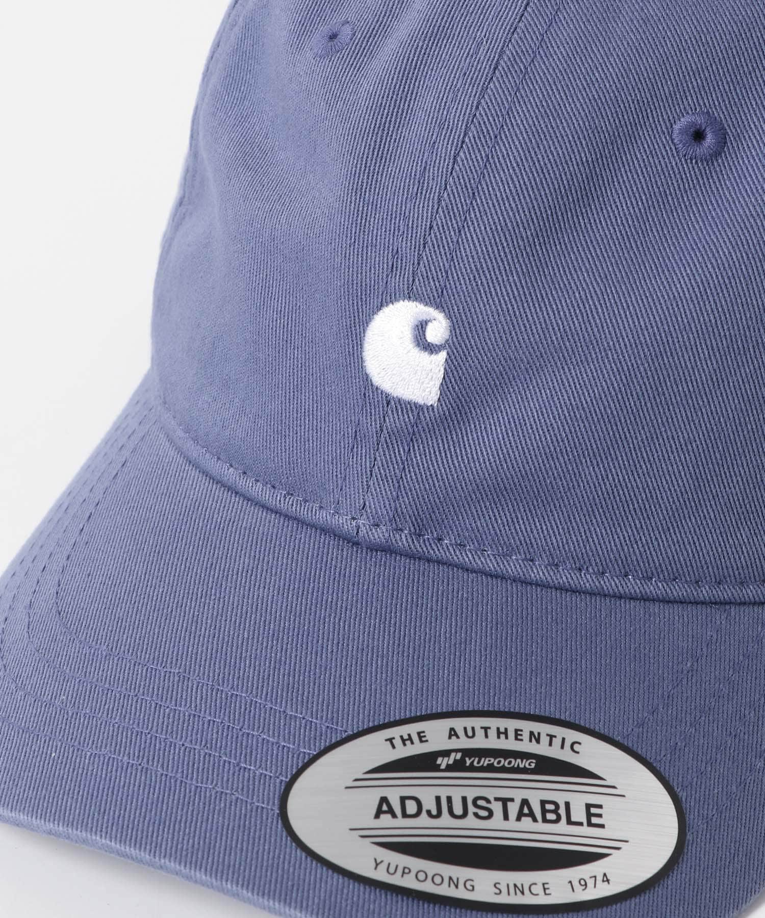carhartt　MADISON LOGO CAP Blue Iris one