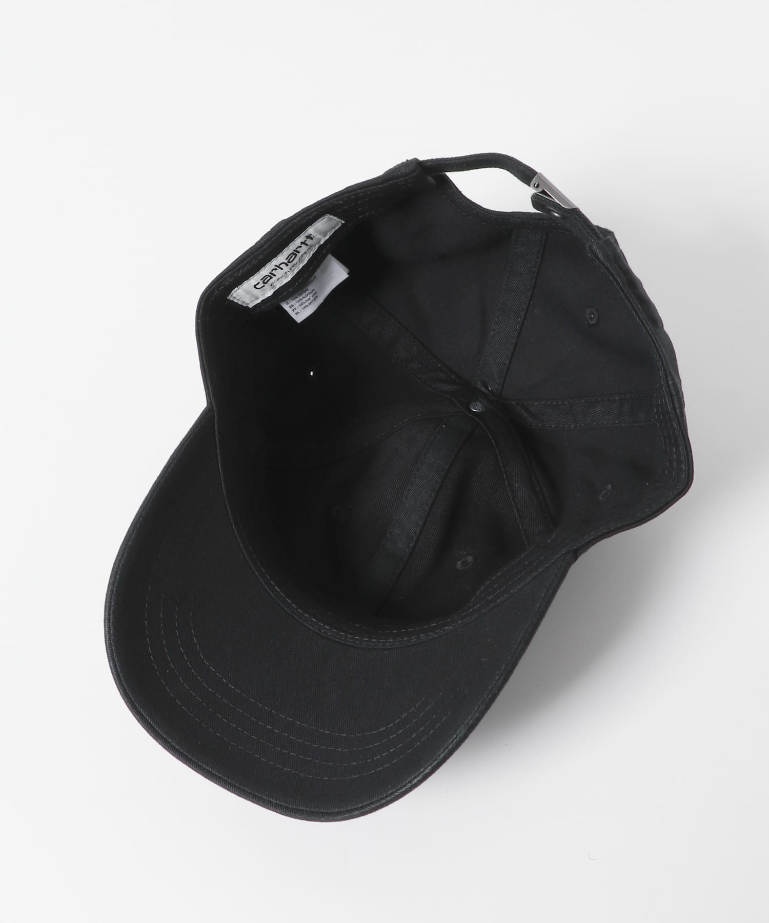 carhartt　MADISON LOGO CAP BLACK one