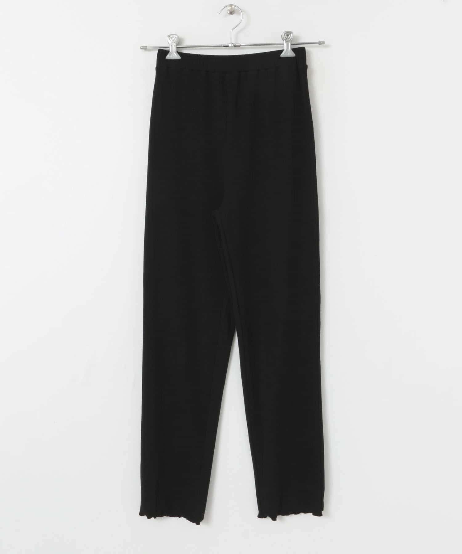 Uiscel　セルフカットリブパンツ