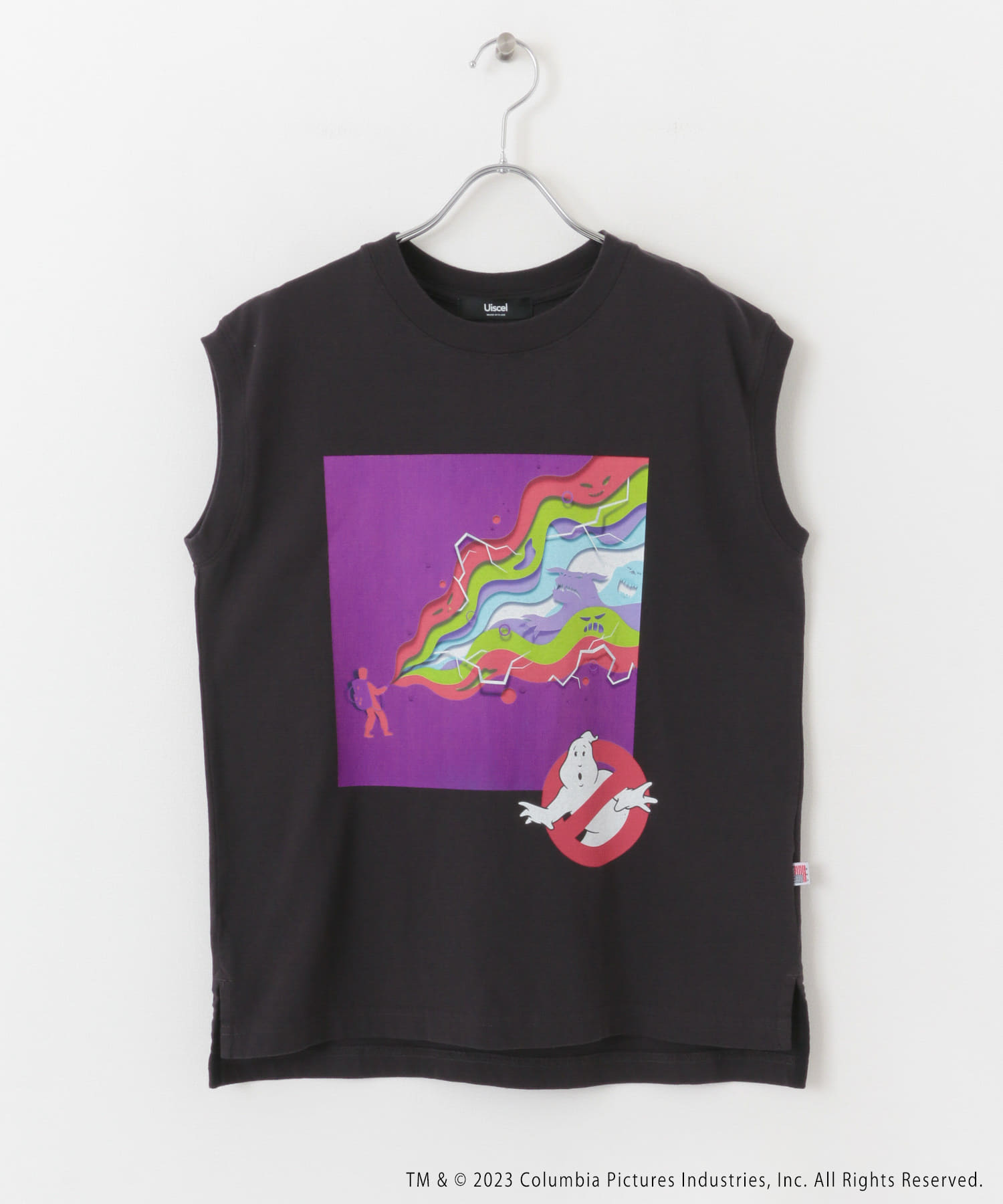 Uiscel　『Ghostbusters』ノースリーブTシャツA BLACK M