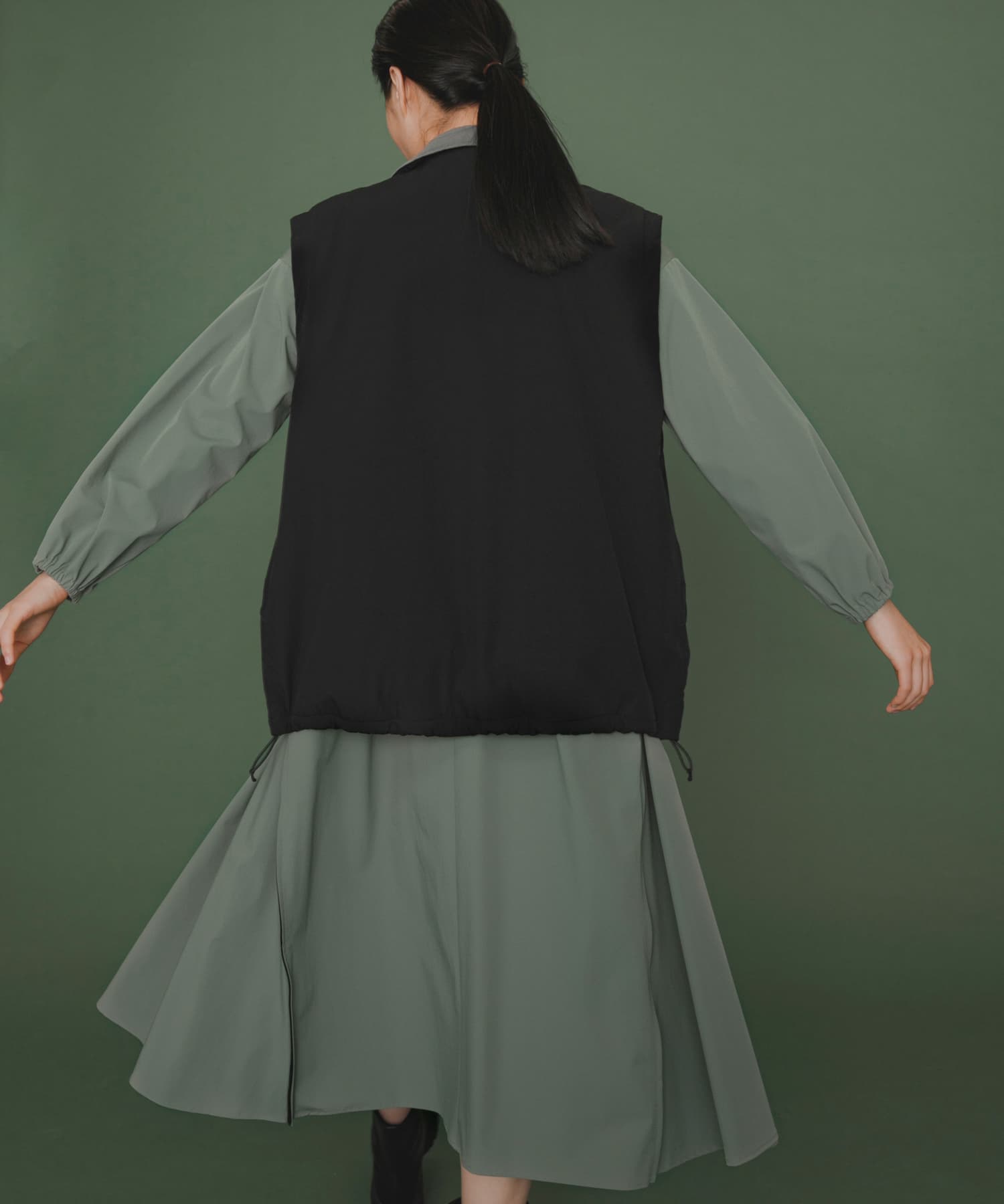 身長：175cm サイズ：one