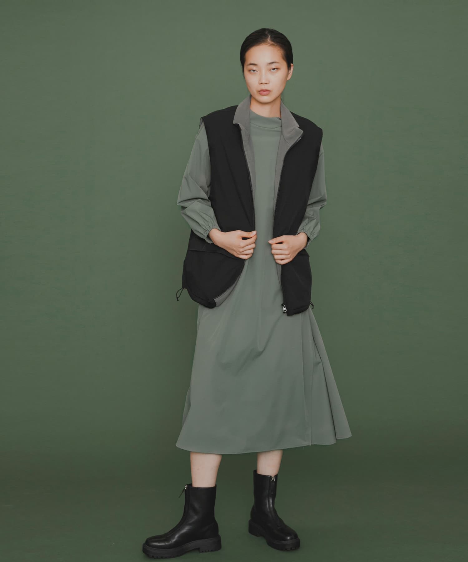 身長：175cm サイズ：one