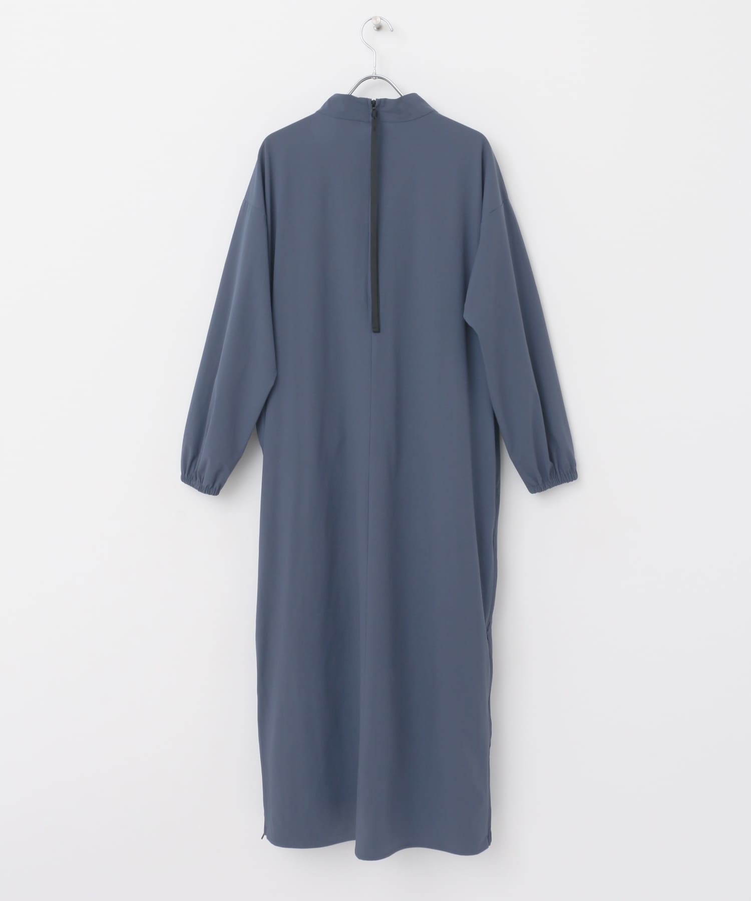 Uiscel　4WAYストレッチテントラインワンピース BLUE one