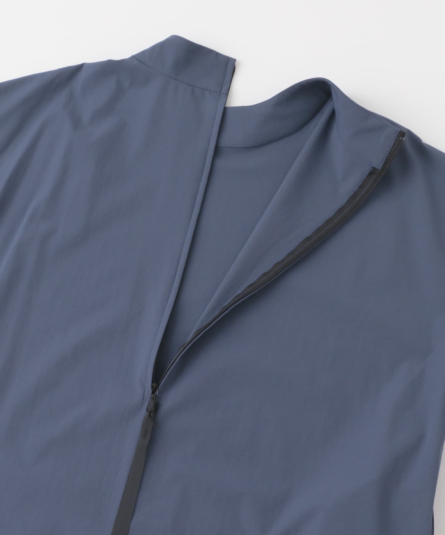 Uiscel　4WAYストレッチテントラインワンピース BLUE one