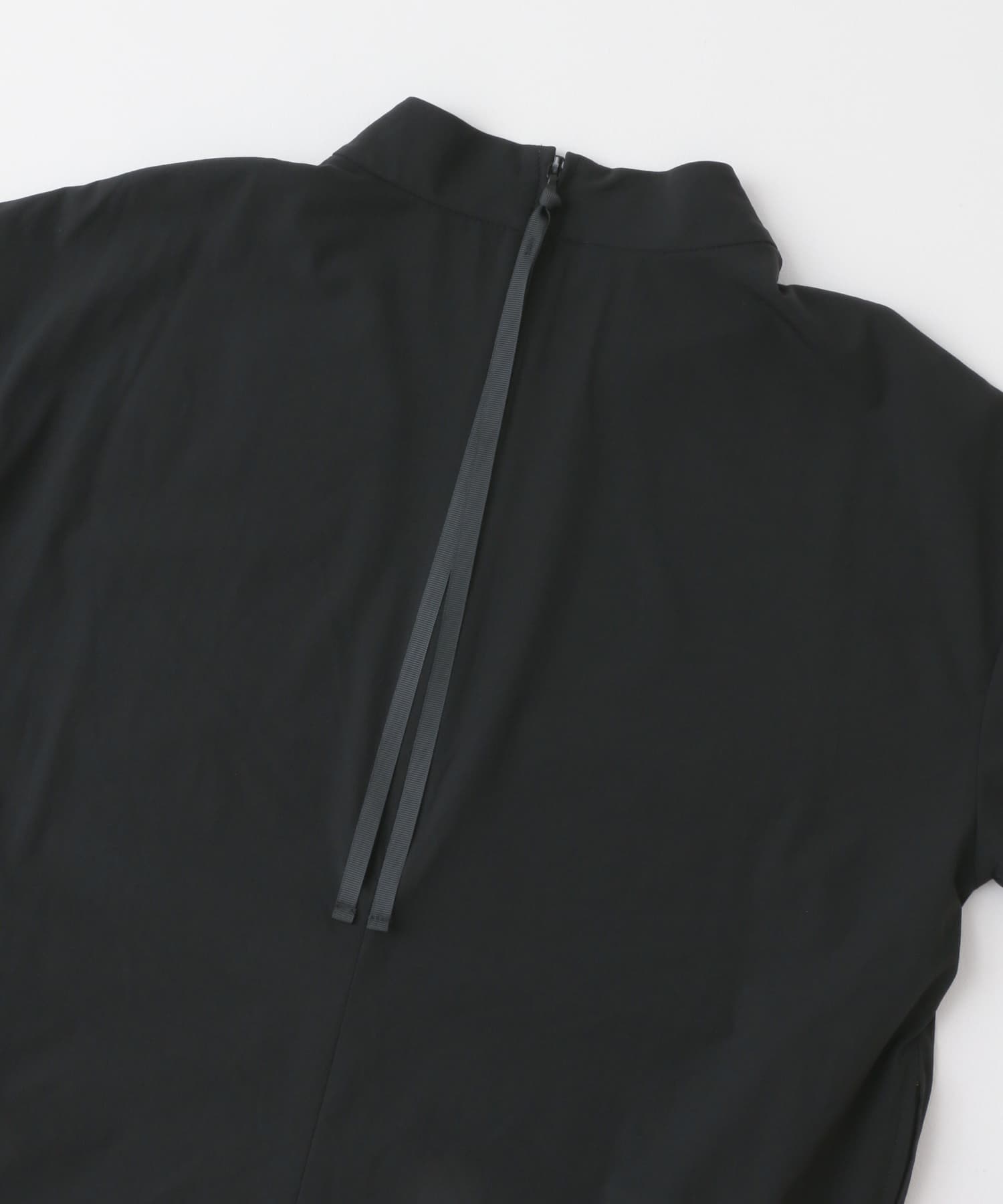 Uiscel　4WAYストレッチテントラインワンピース BLACK one
