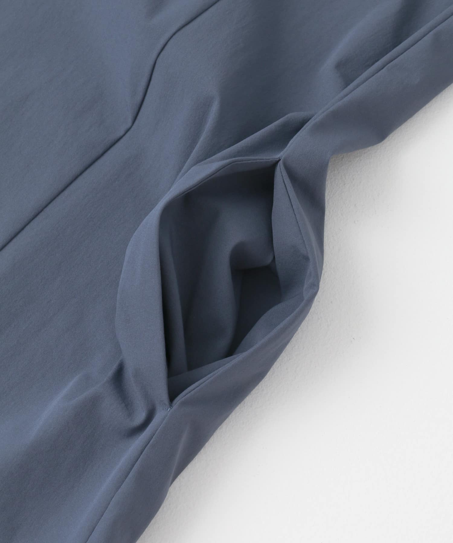 Uiscel　4WAYストレッチハイネックワンピース BLUE one