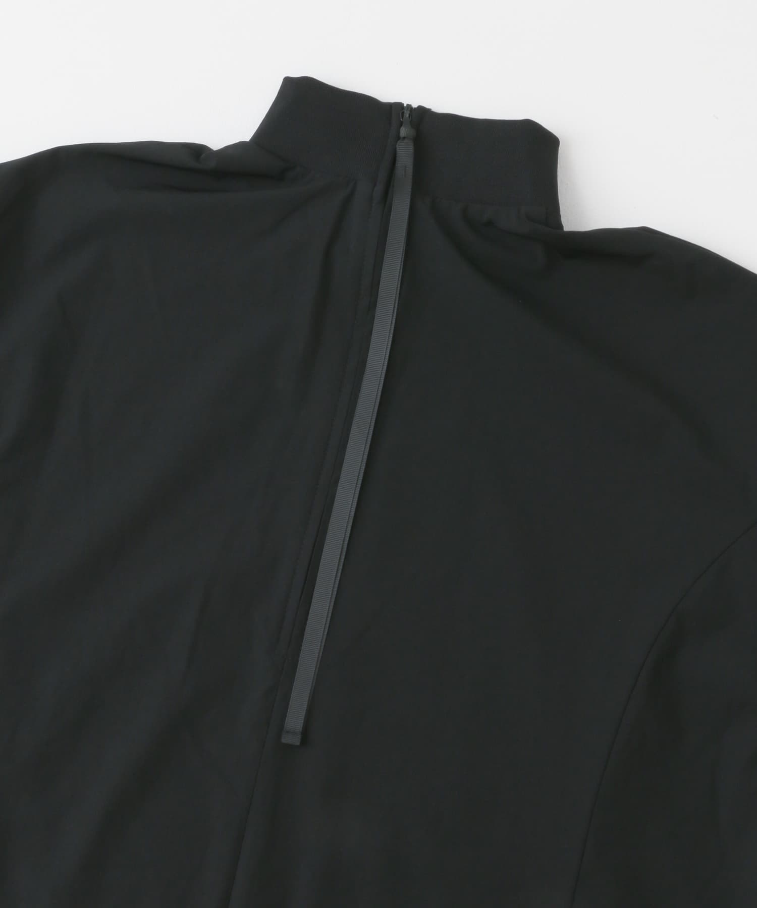 Uiscel　4WAYストレッチハイネックワンピース BLACK one