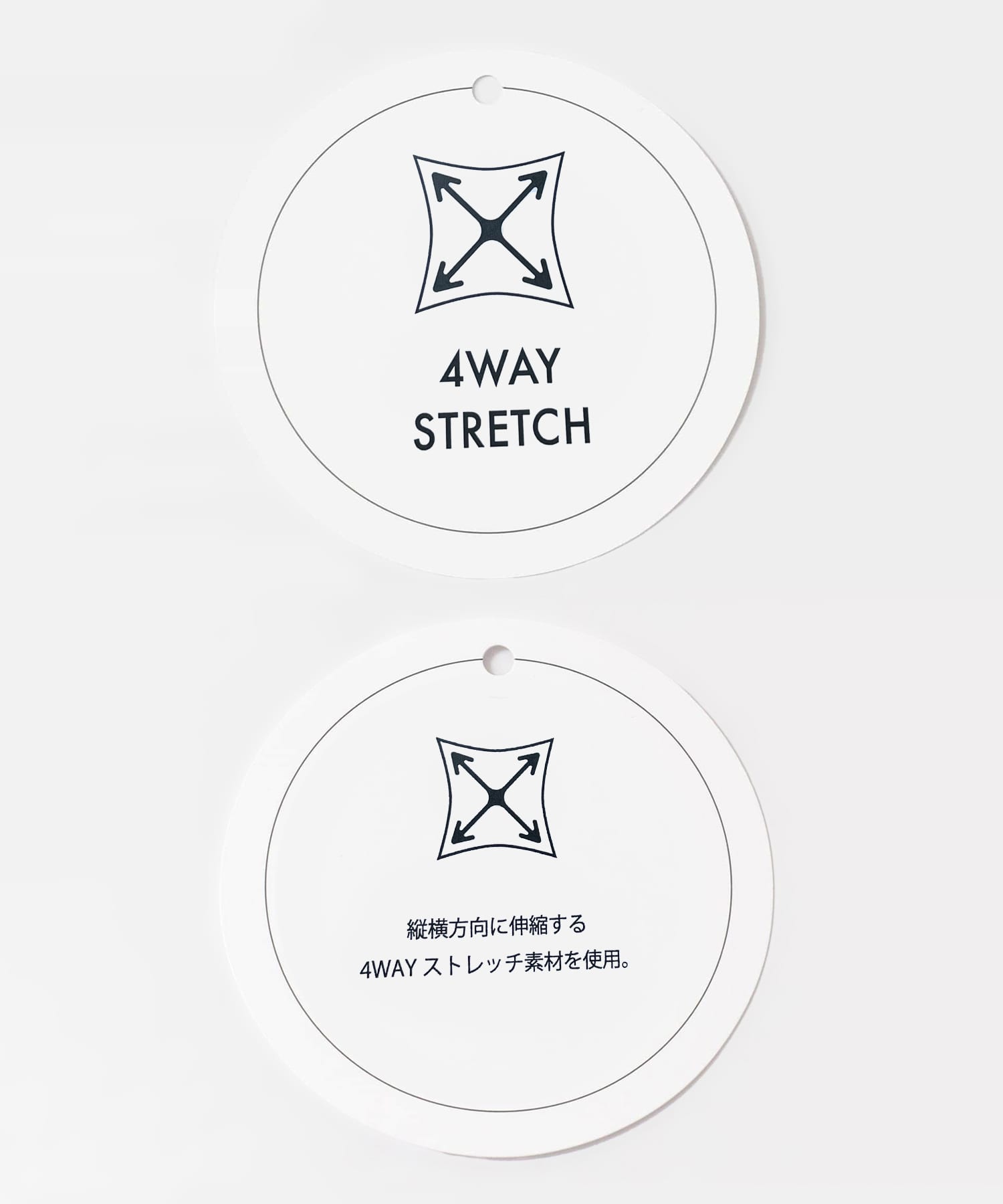 Uiscel　4WAYストレッチハイネックワンピース BLACK one