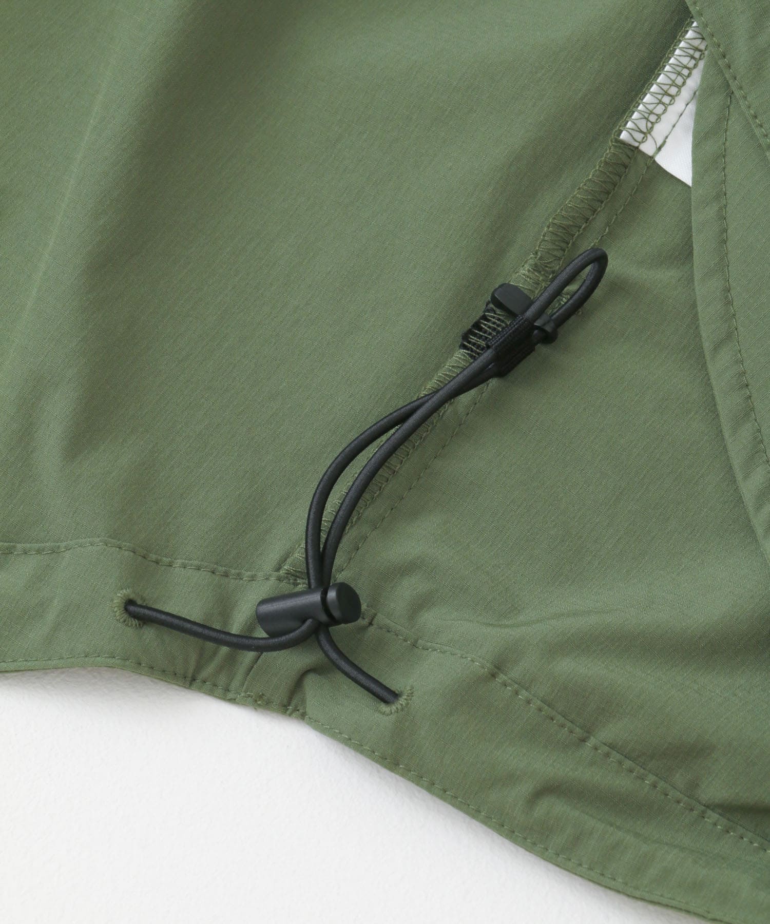 『ユニセックス』Uiscel　4WAYストレッチアノラック OLIVE M