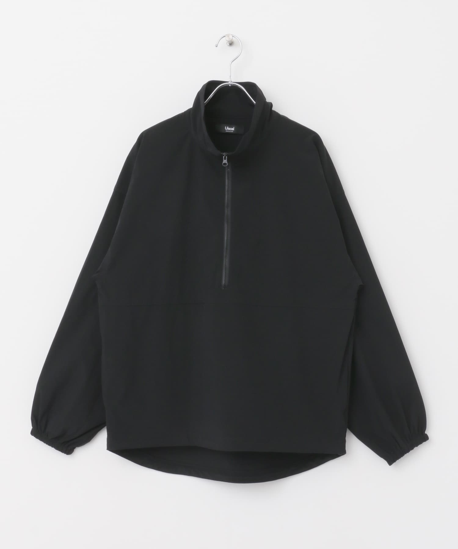 『ユニセックス』Uiscel　4WAYストレッチアノラック BLACK M