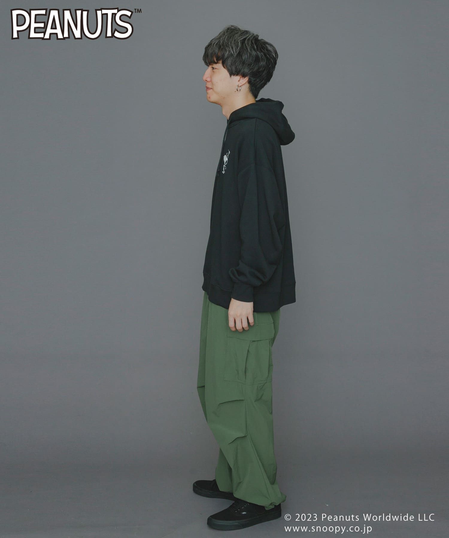 身長：176cm サイズ：L