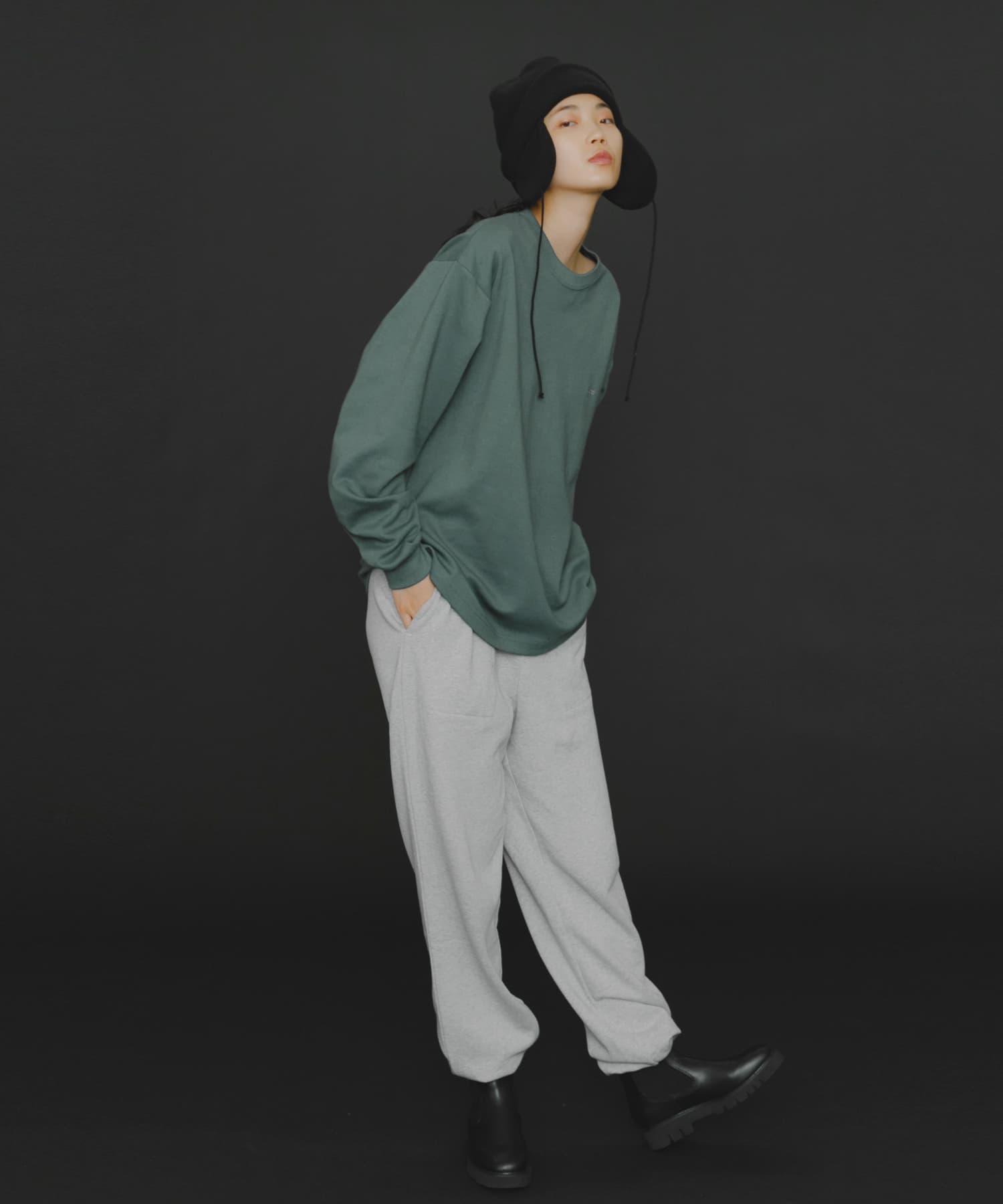 身長：175cm サイズ：L