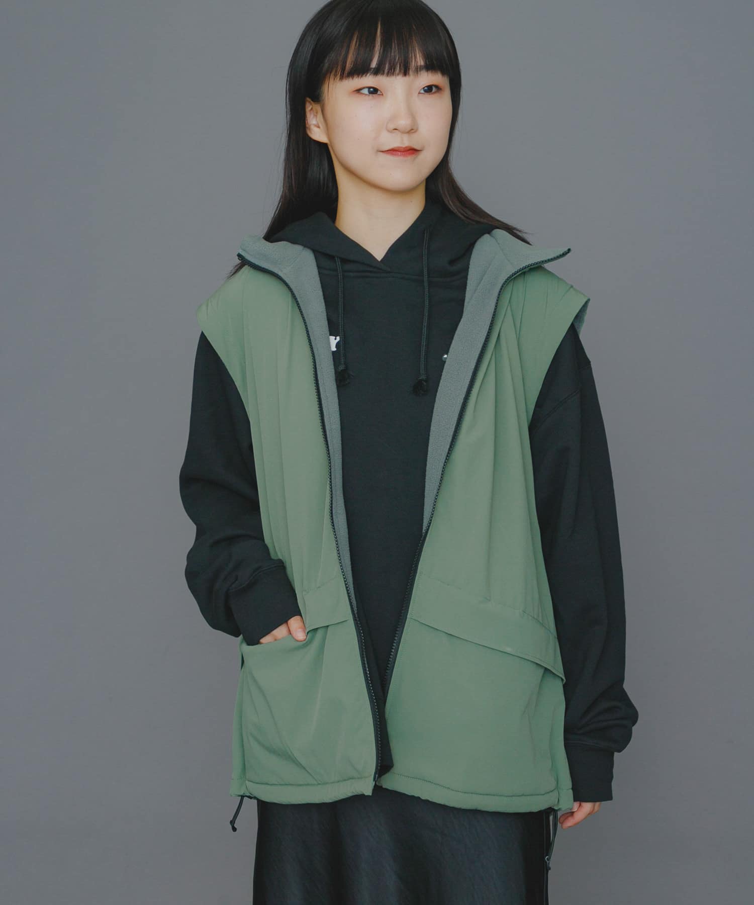 身長：164cm サイズ：M