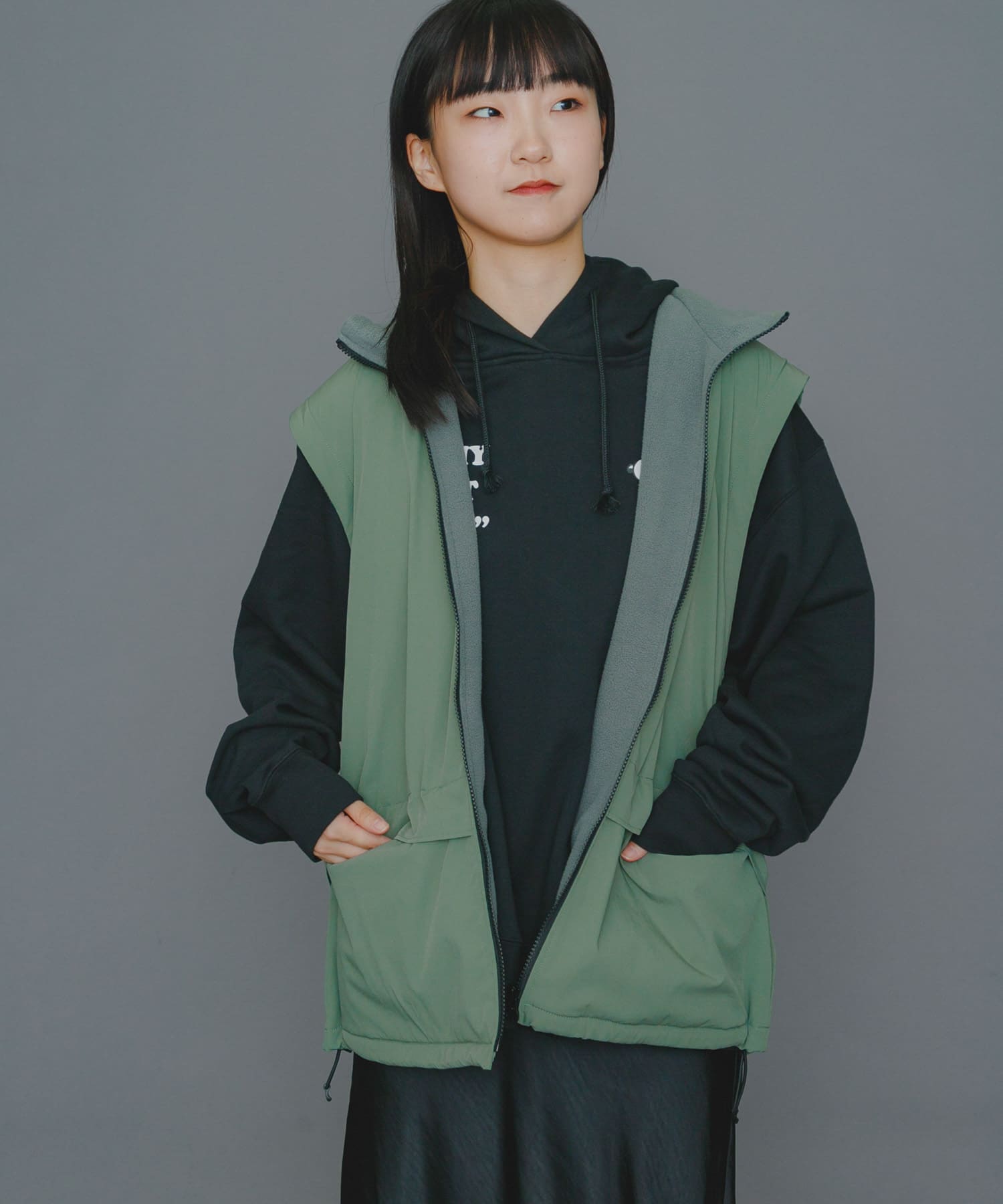 身長：164cm サイズ：M