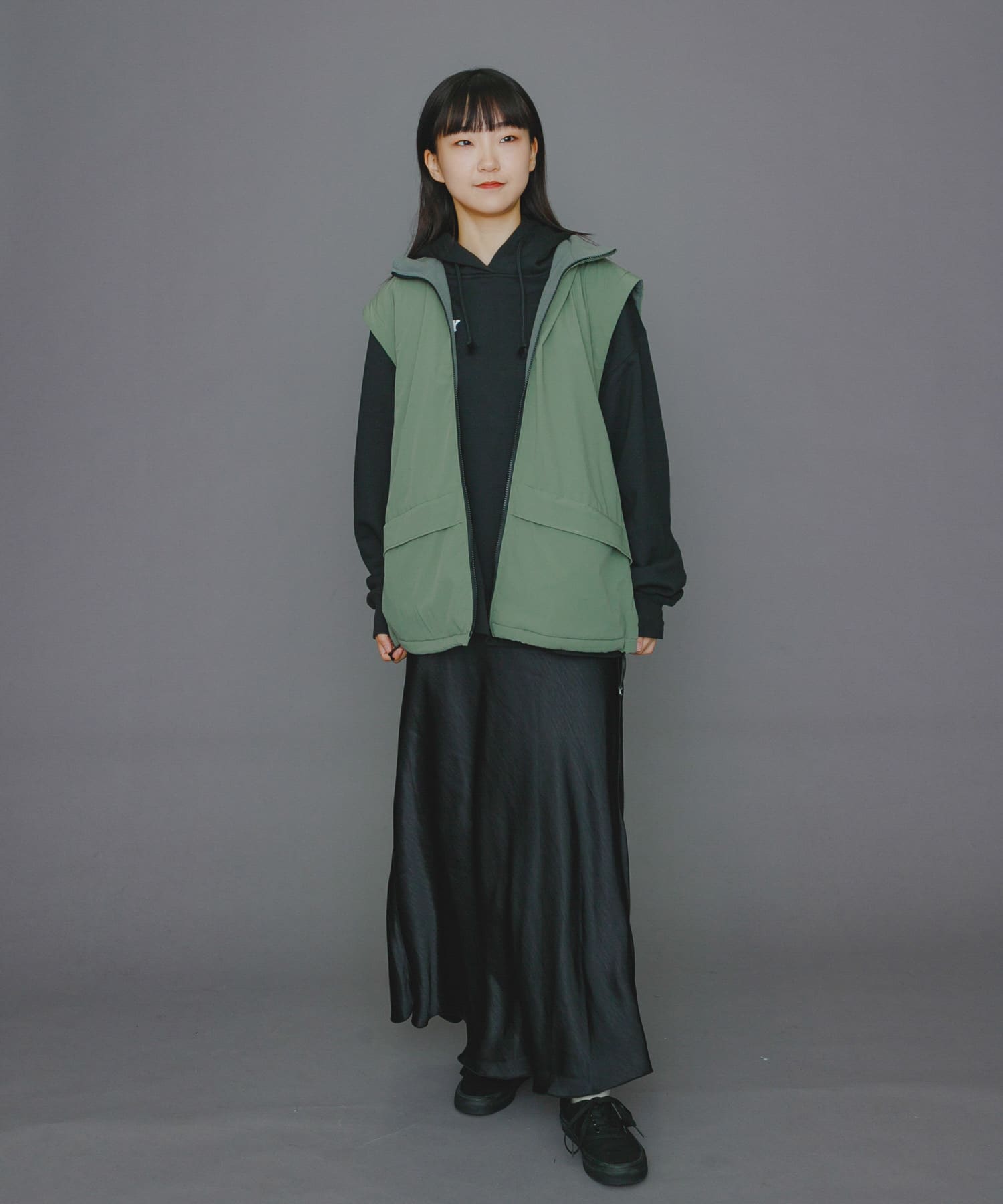 身長：164cm サイズ：M