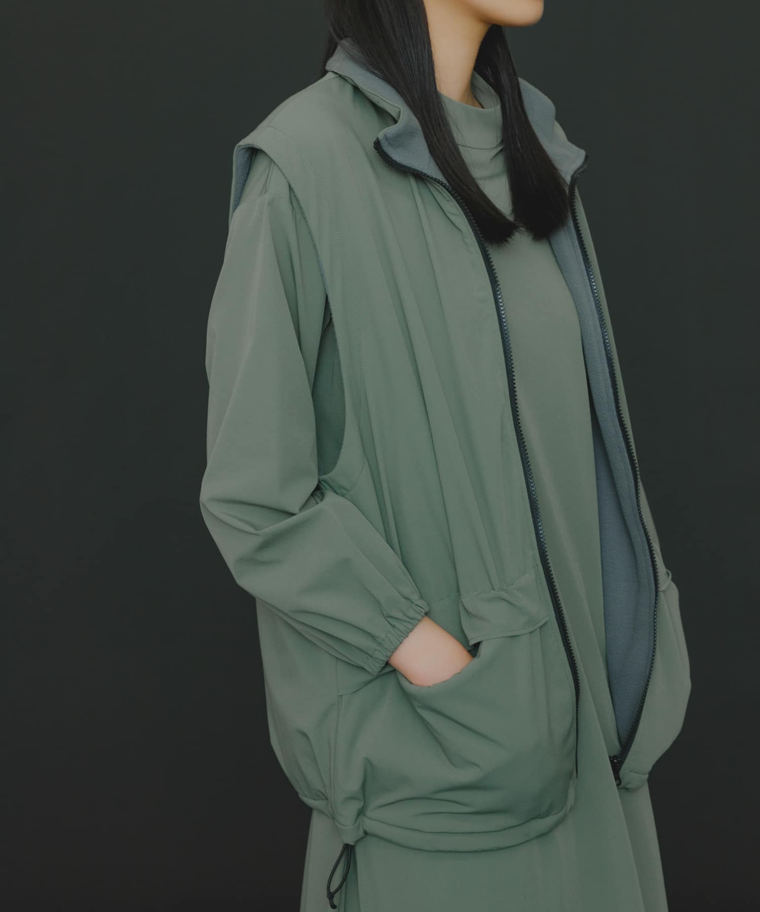 身長：175cm サイズ：L