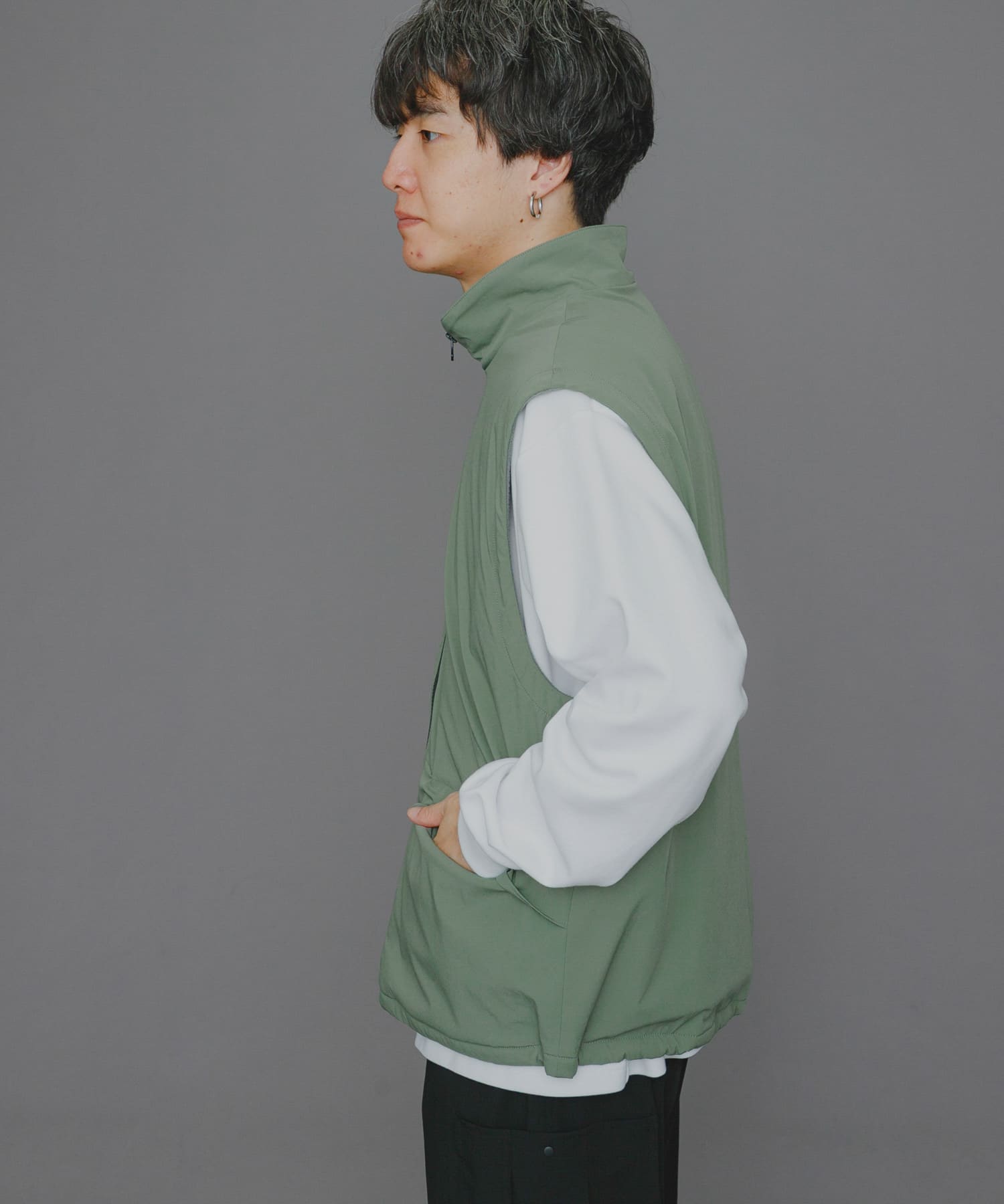 身長：176cm サイズ：L