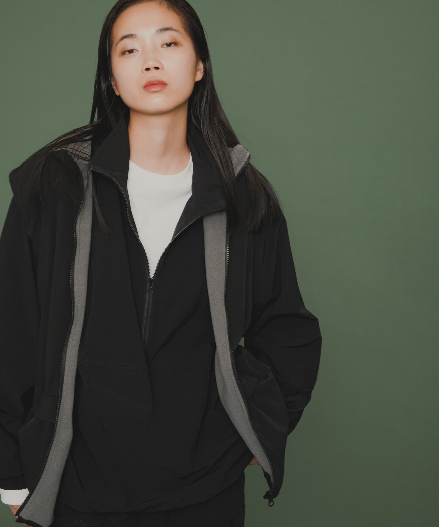 身長：175cm サイズ：L