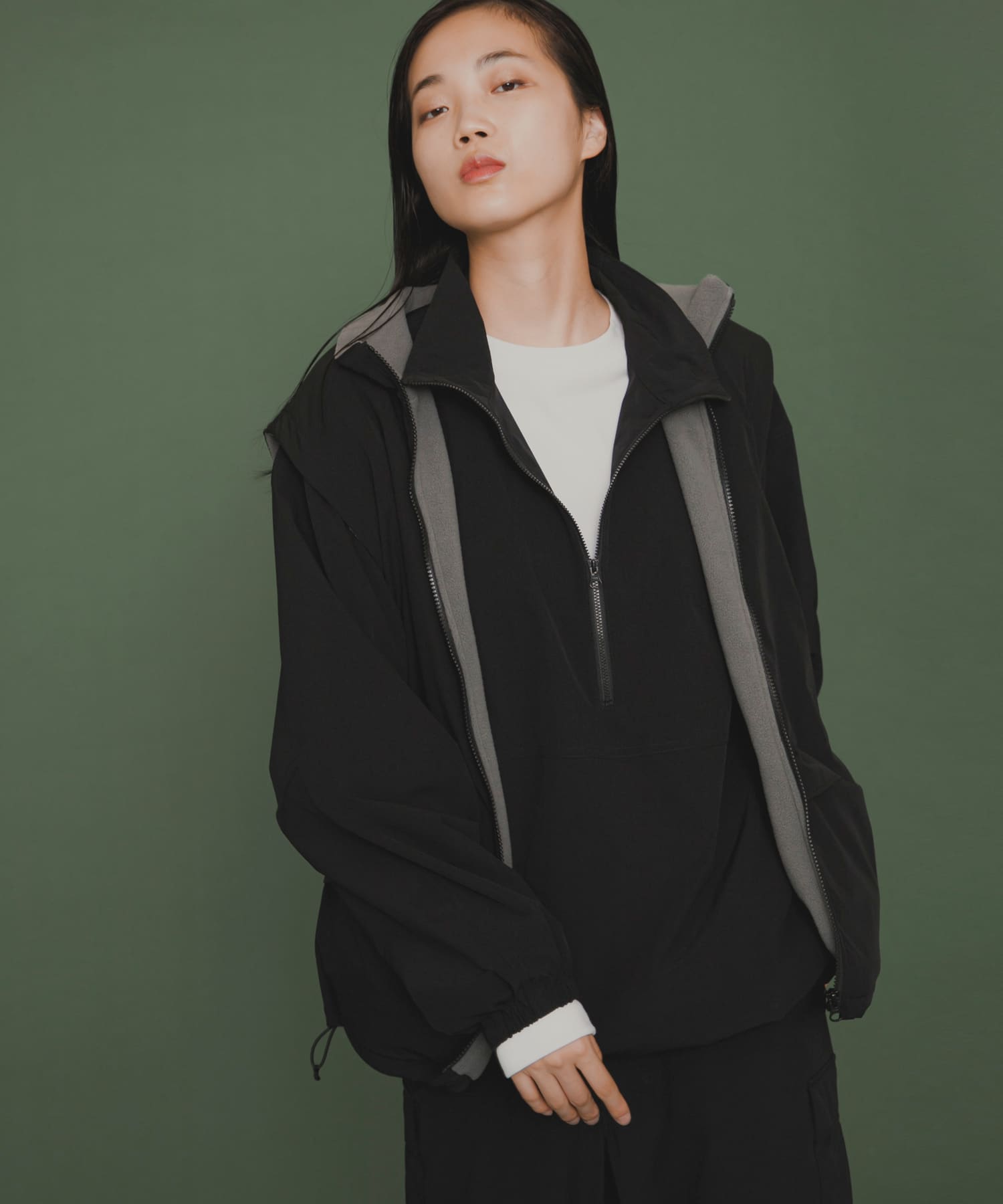 身長：175cm サイズ：L