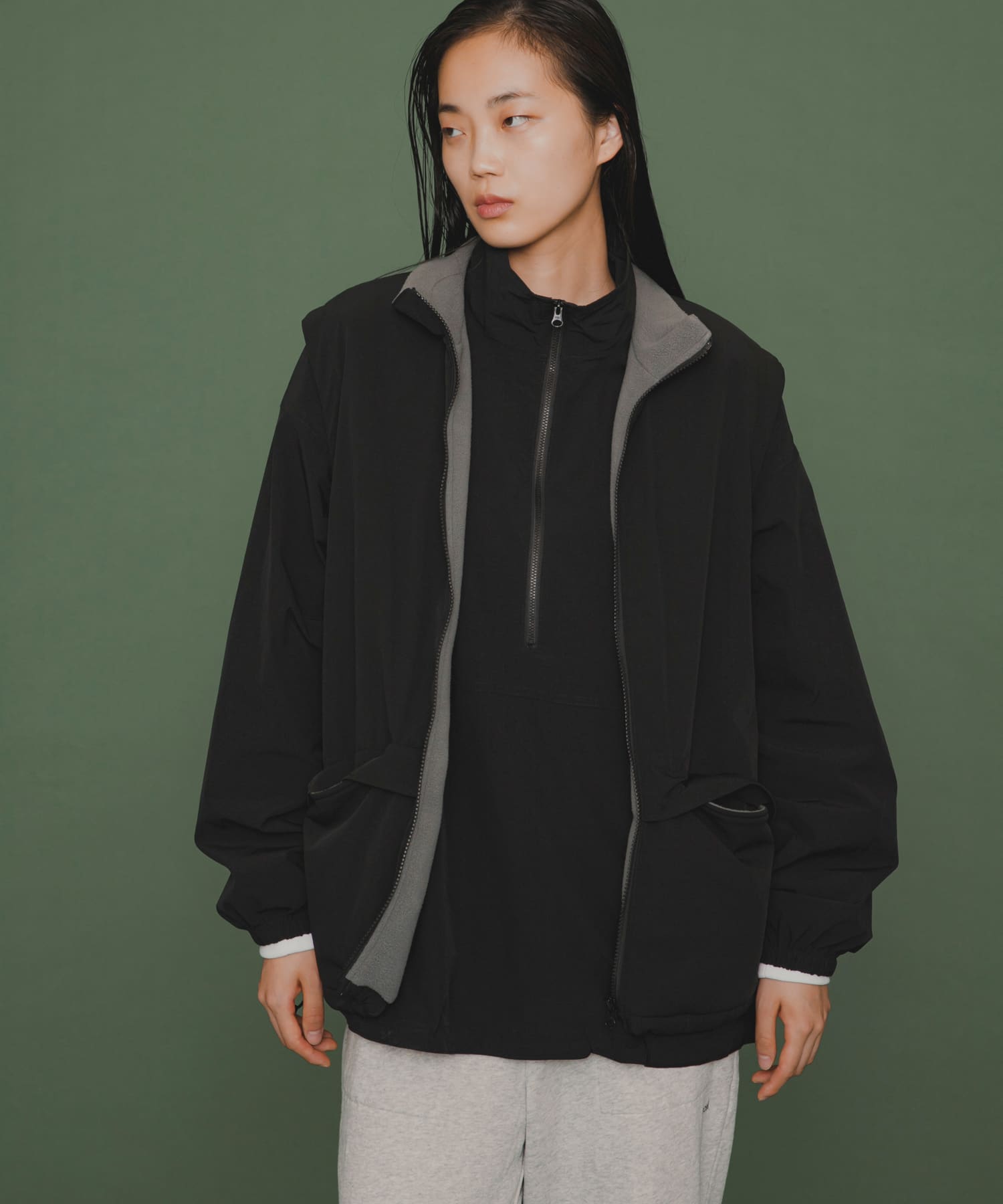 身長：175cm サイズ：L