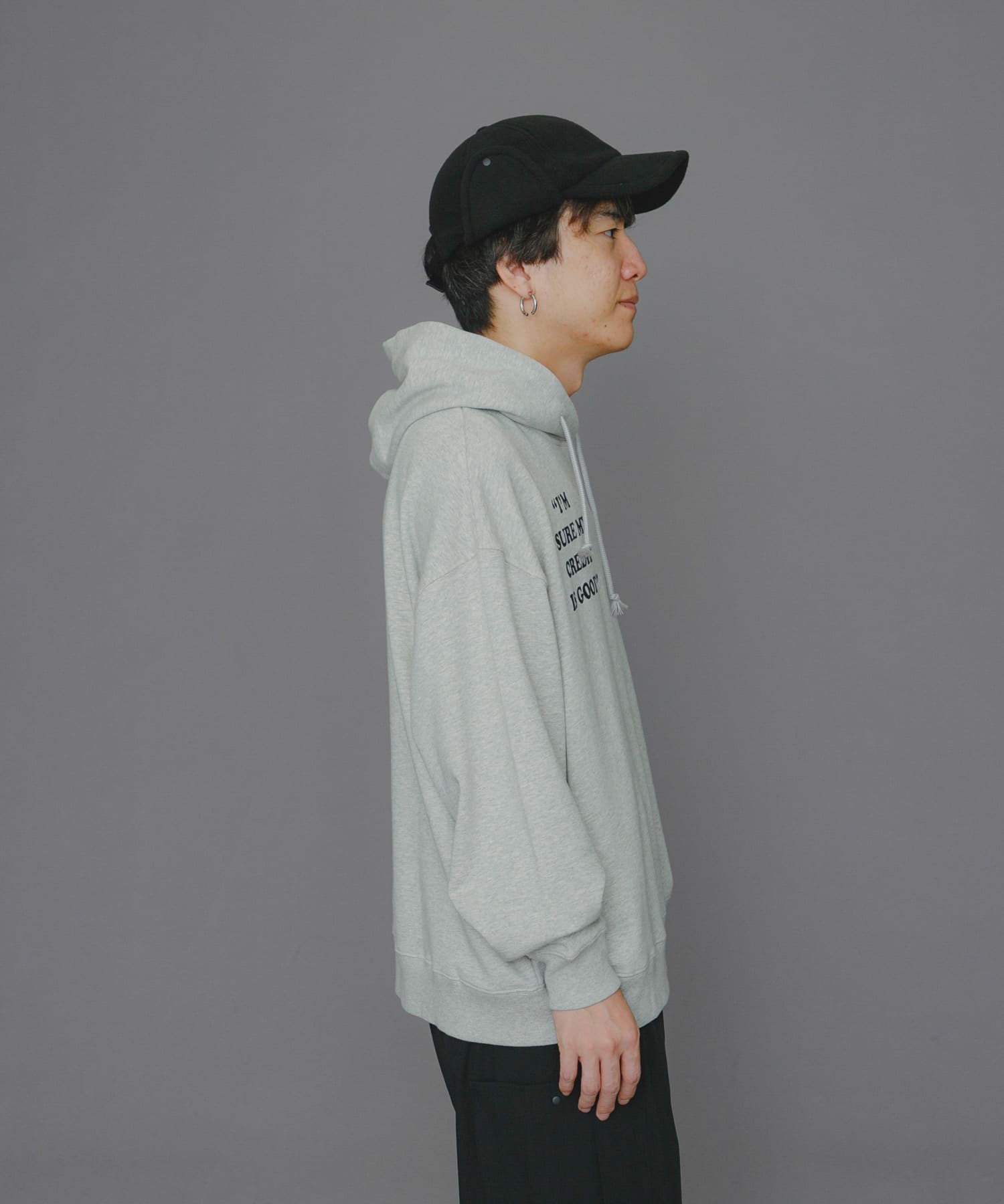 『WEB先行販売』『ユニセックス』Uiscel　フリースキャップ BLACK one