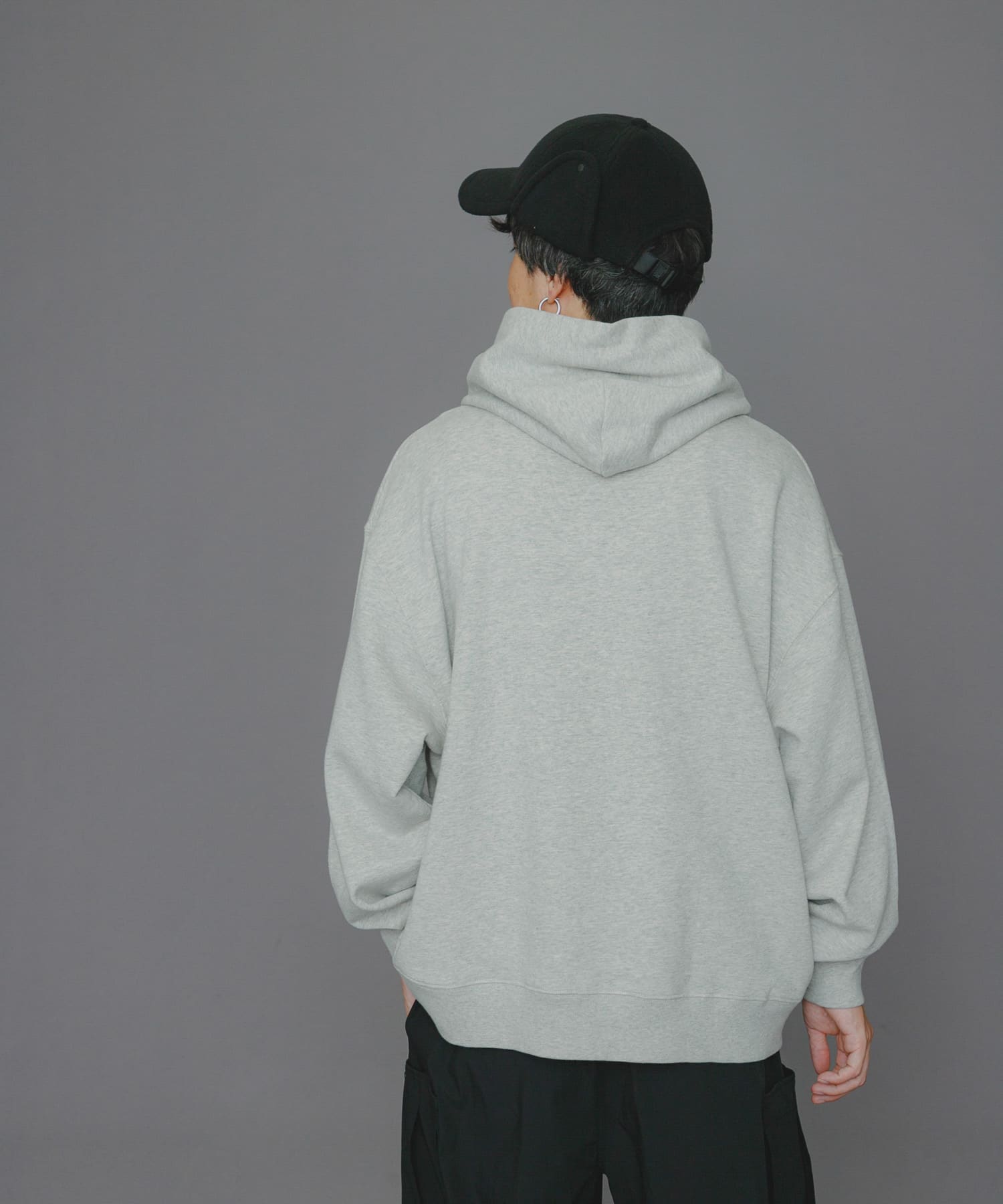 『WEB先行販売』『ユニセックス』Uiscel　フリースキャップ BLACK one