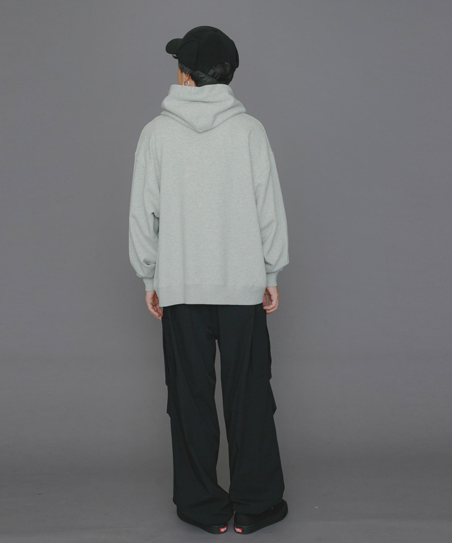『WEB先行販売』『ユニセックス』Uiscel　フリースキャップ BLACK one